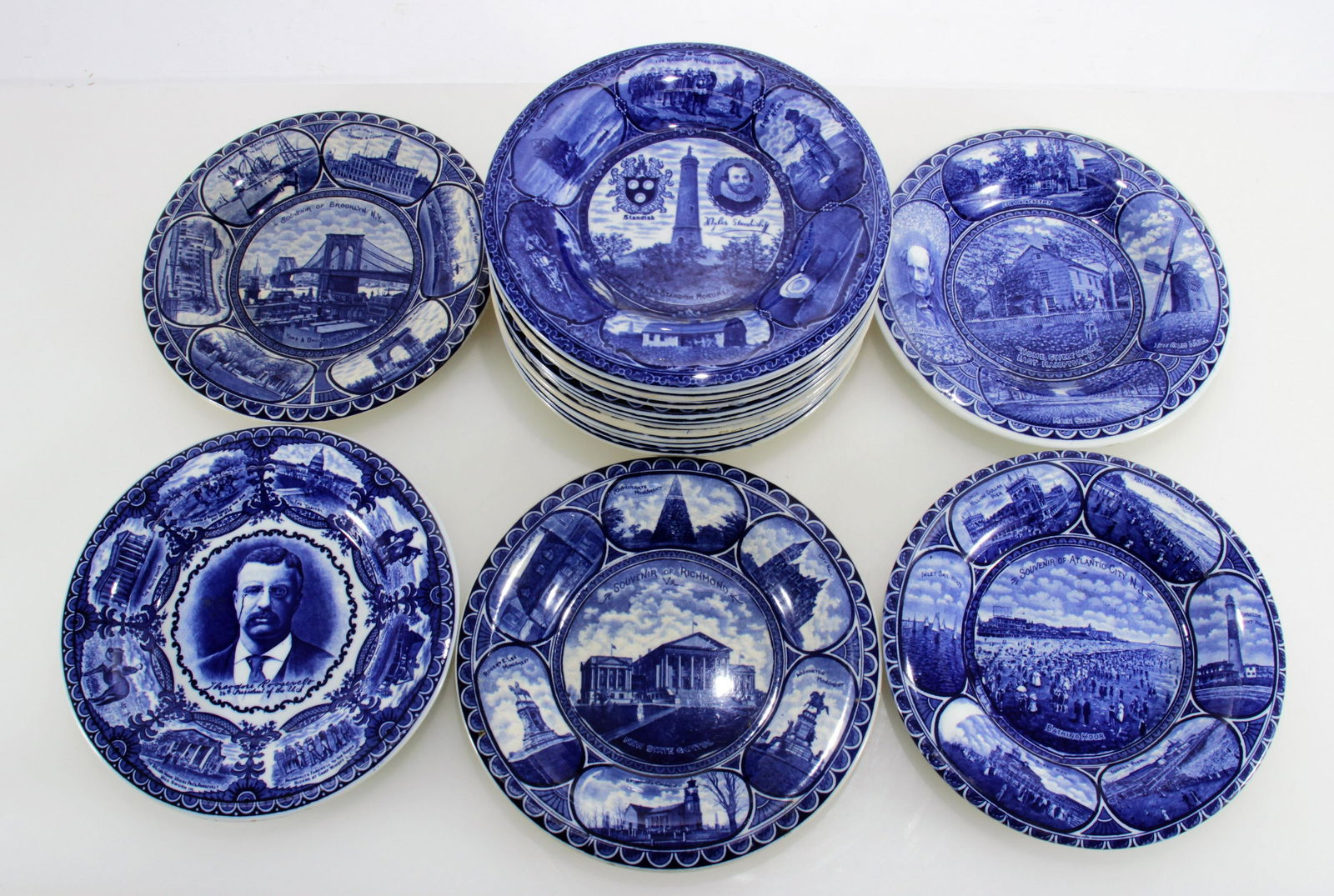 18 Rollands & Marsellas Staffordshire Plates (1 of 8)