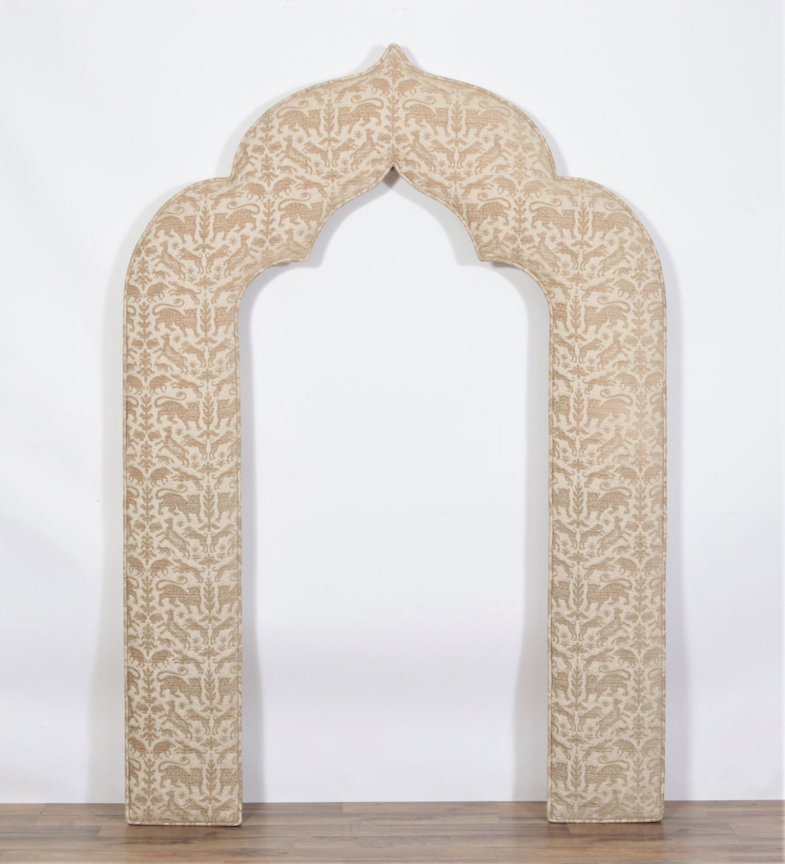 Moorish Style Upholstered Queen Headboard (1 of 4)