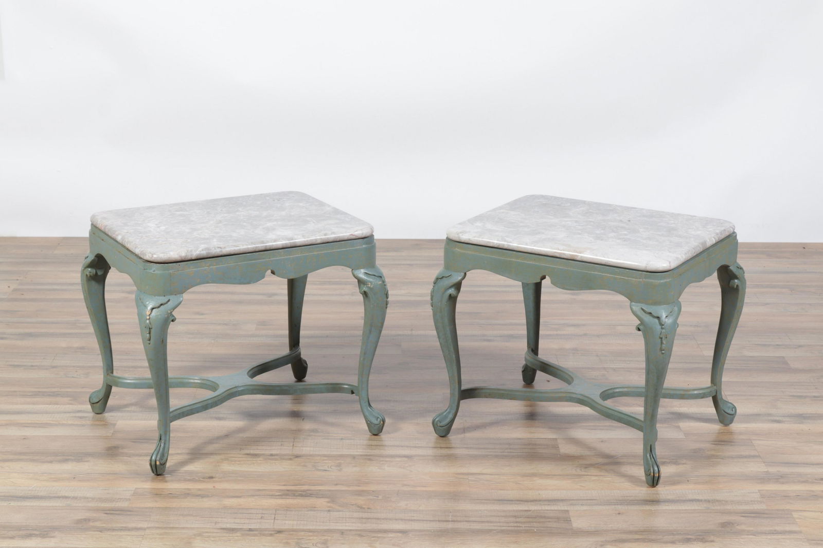 Pair Troy Wesridge Rococo Style Tables (1 of 4)