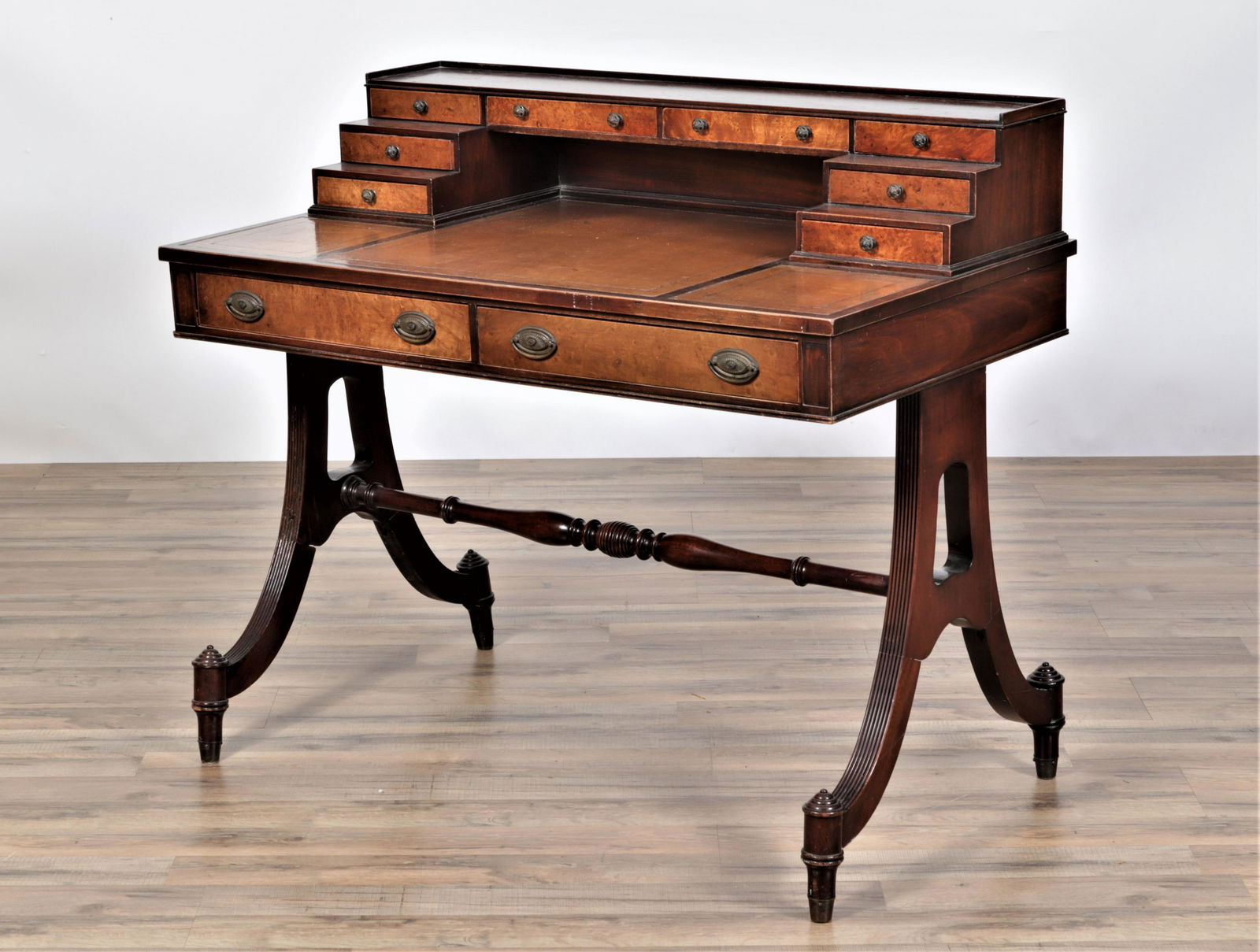 English Stepped Top Writing Desk (1 of 11)