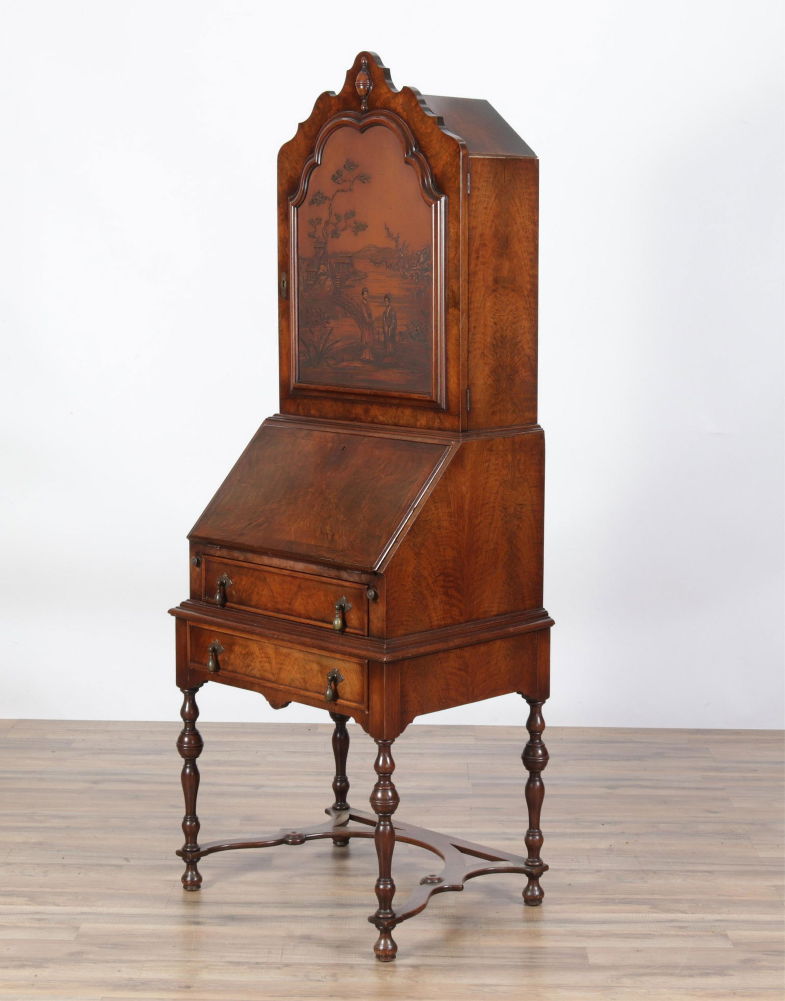 Wm. A. French Chinoiserie Bureau (1 of 9)