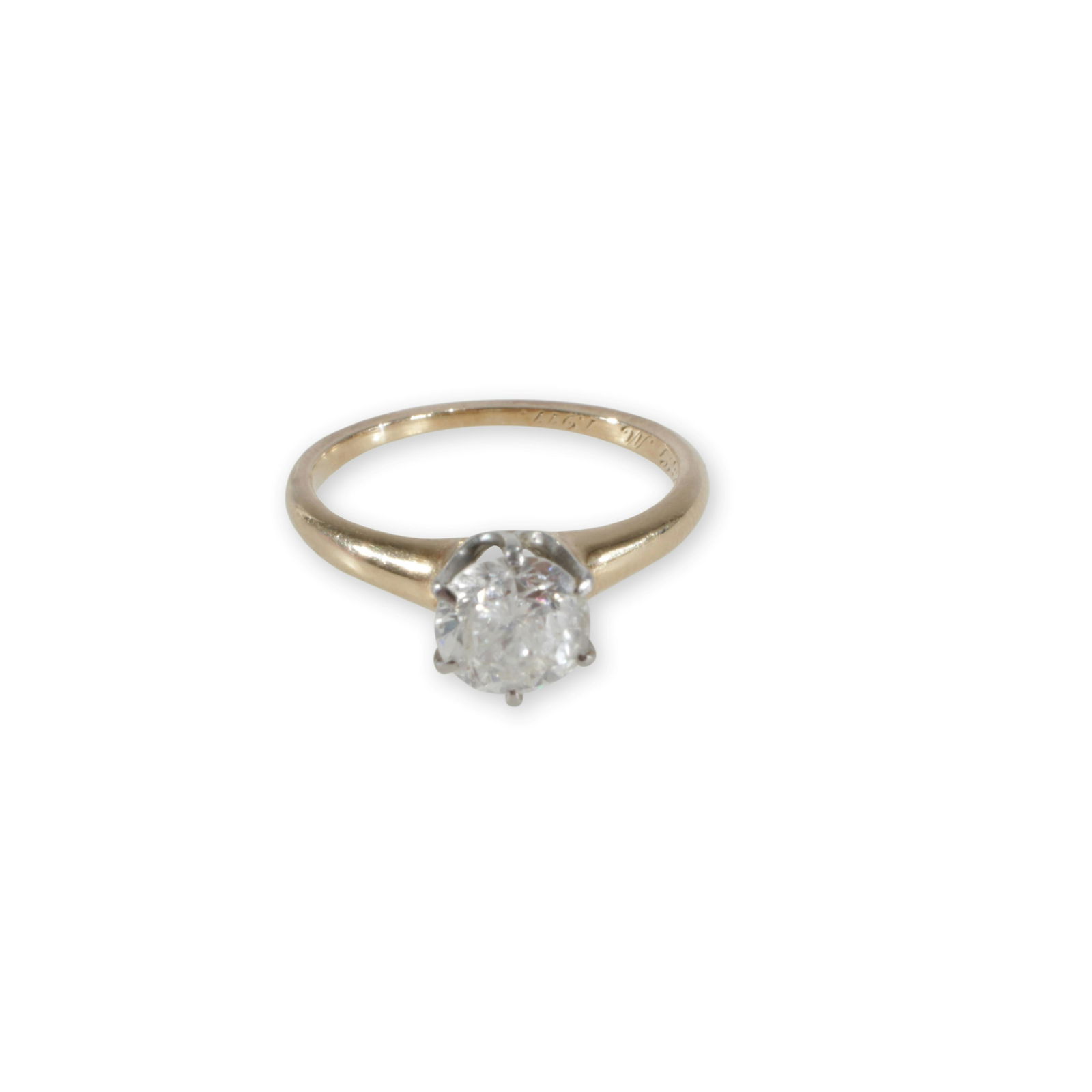1.21 ct Solitaire Diamond Ring (1 of 6)