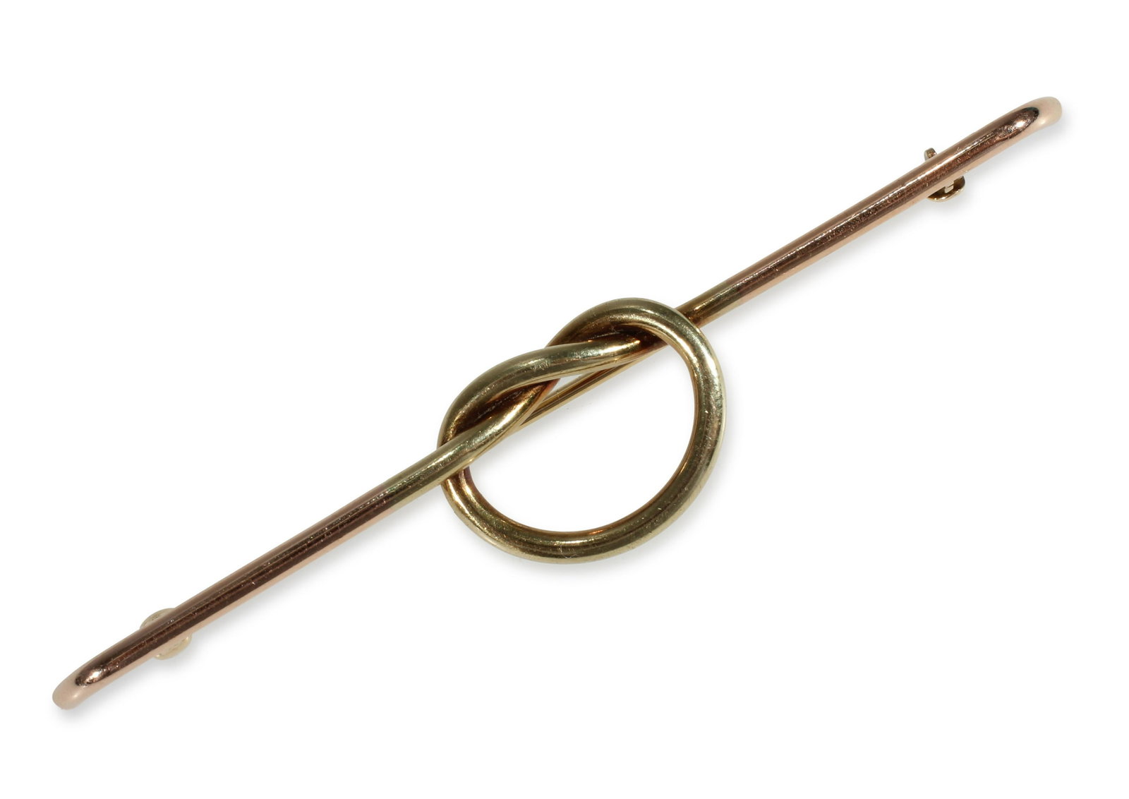 Cartier 14K Love Knot Brooch (1 of 2)