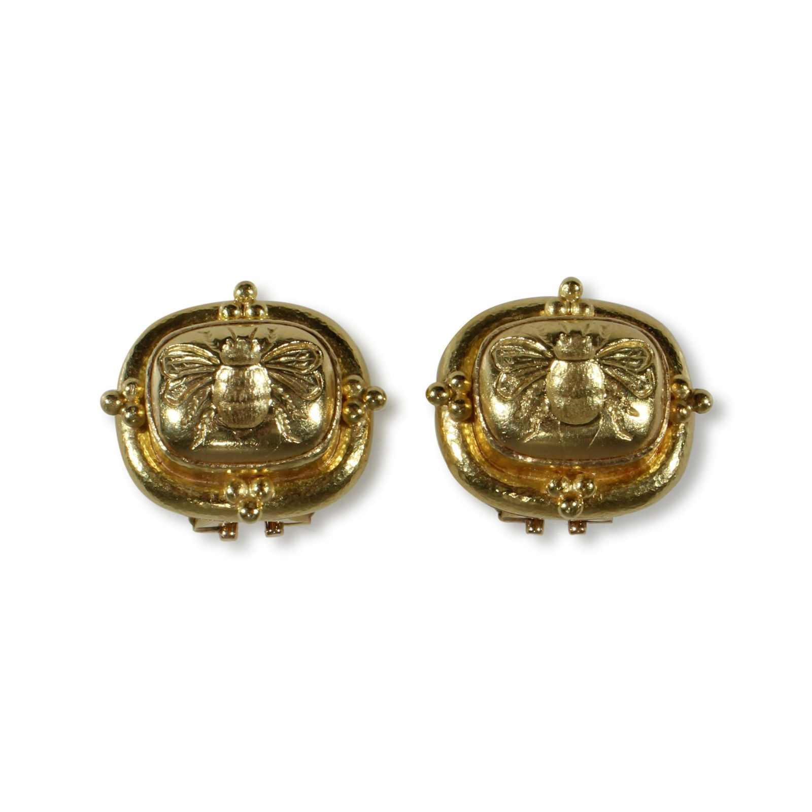 Pair of Elizabeth Locke Fat Bee Earrings (1 of 4)