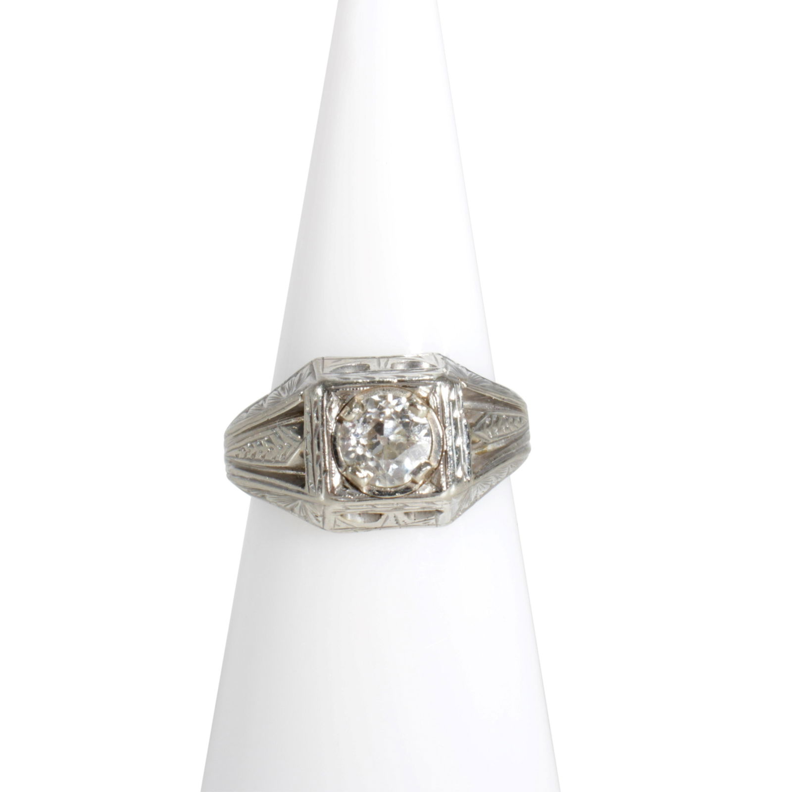 Art Deco Style Diamond Ring (1 of 5)