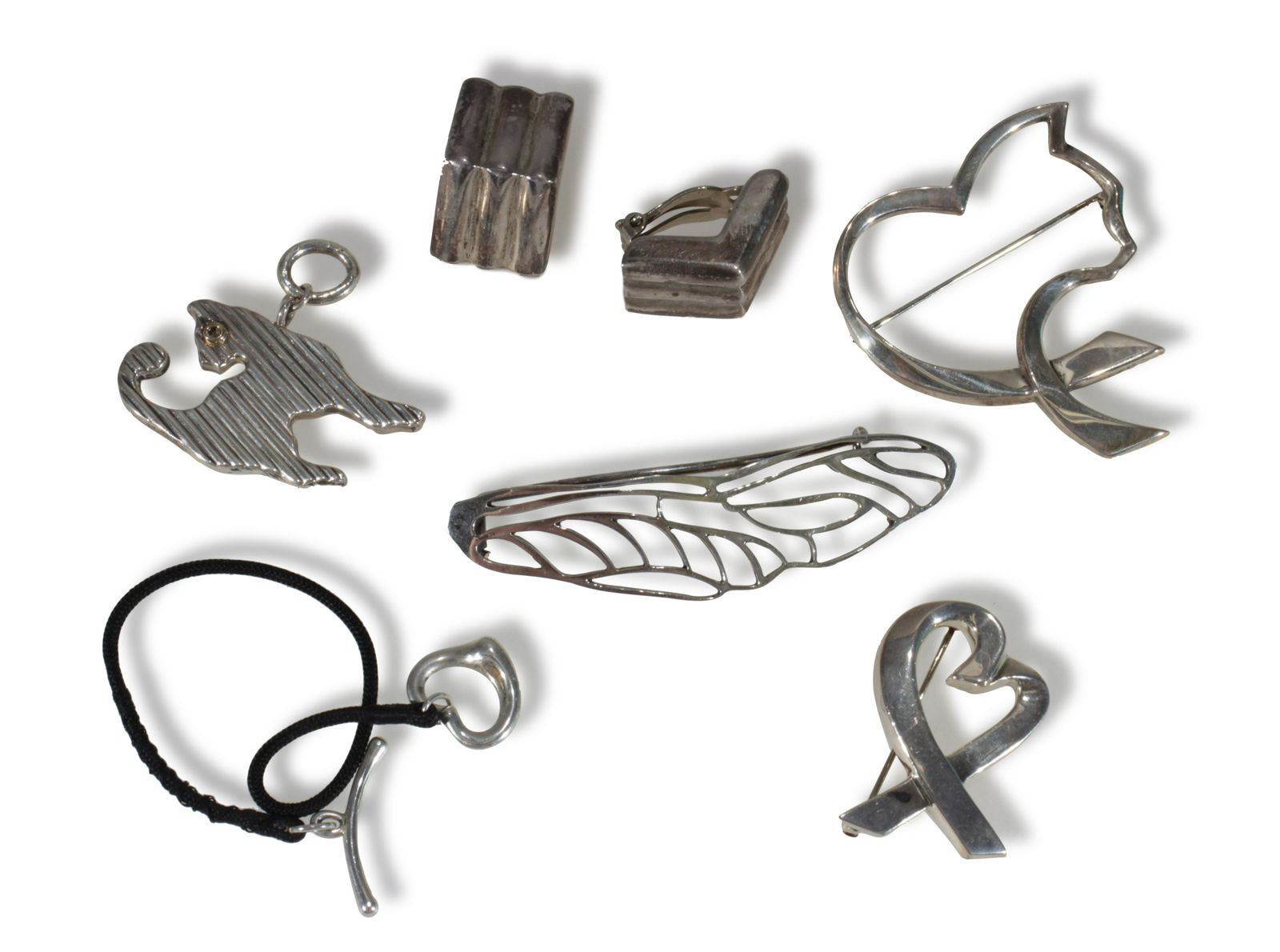 Group of Tiffany & Co Sterling Silver Jewelry (1 of 6)