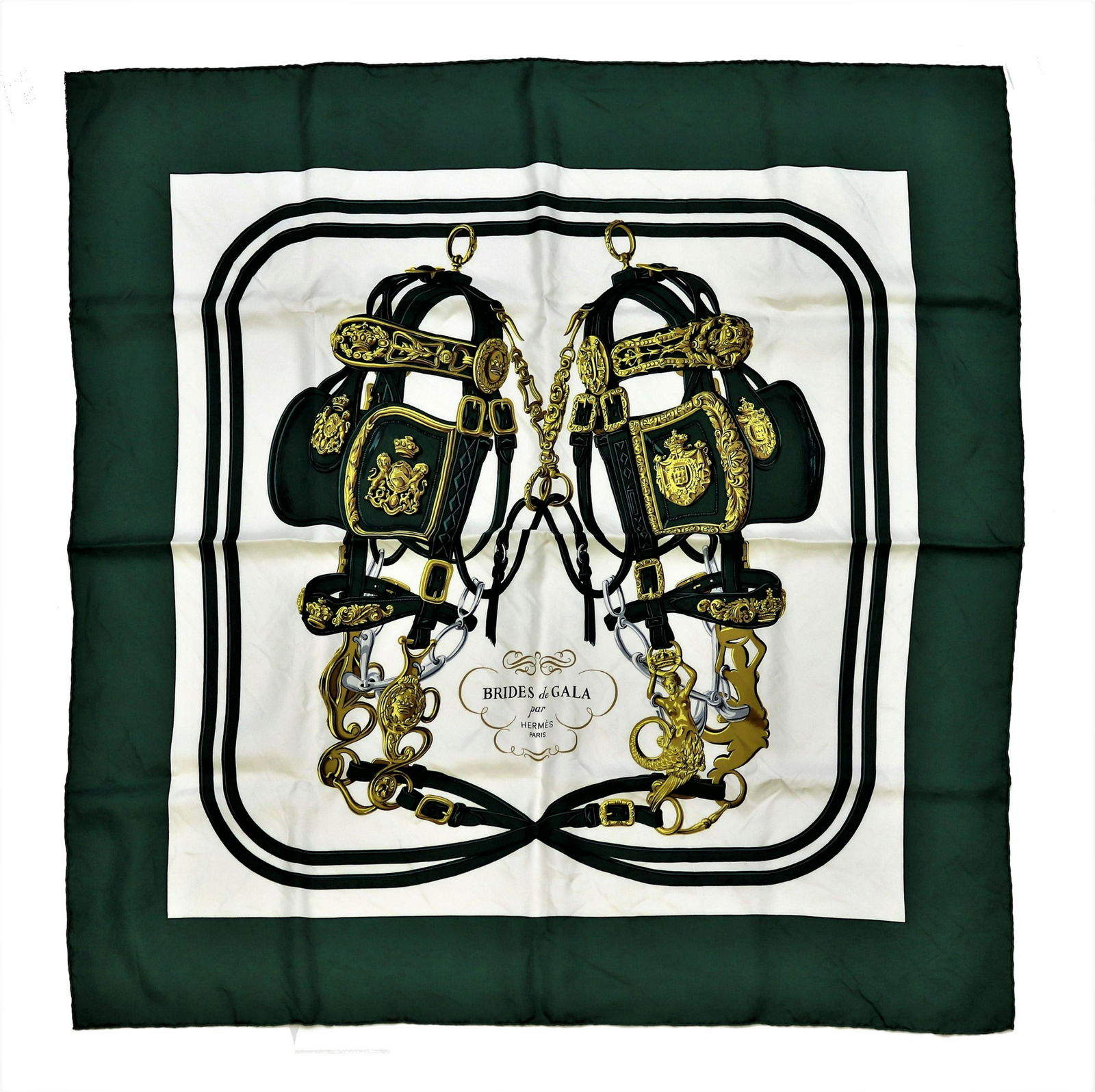 Hermes Brides de Gala Twill Silk Scarf (1 of 3)