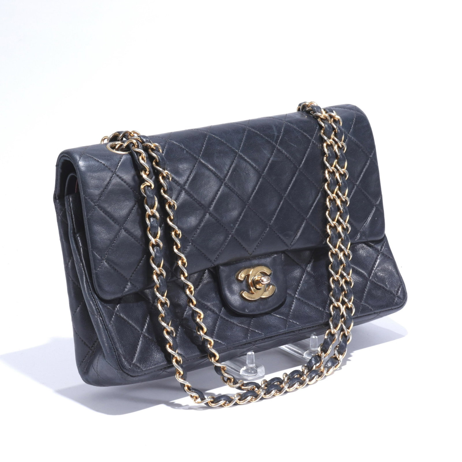 Vintage Chanel Classic Double Flap Bag (1 of 4)
