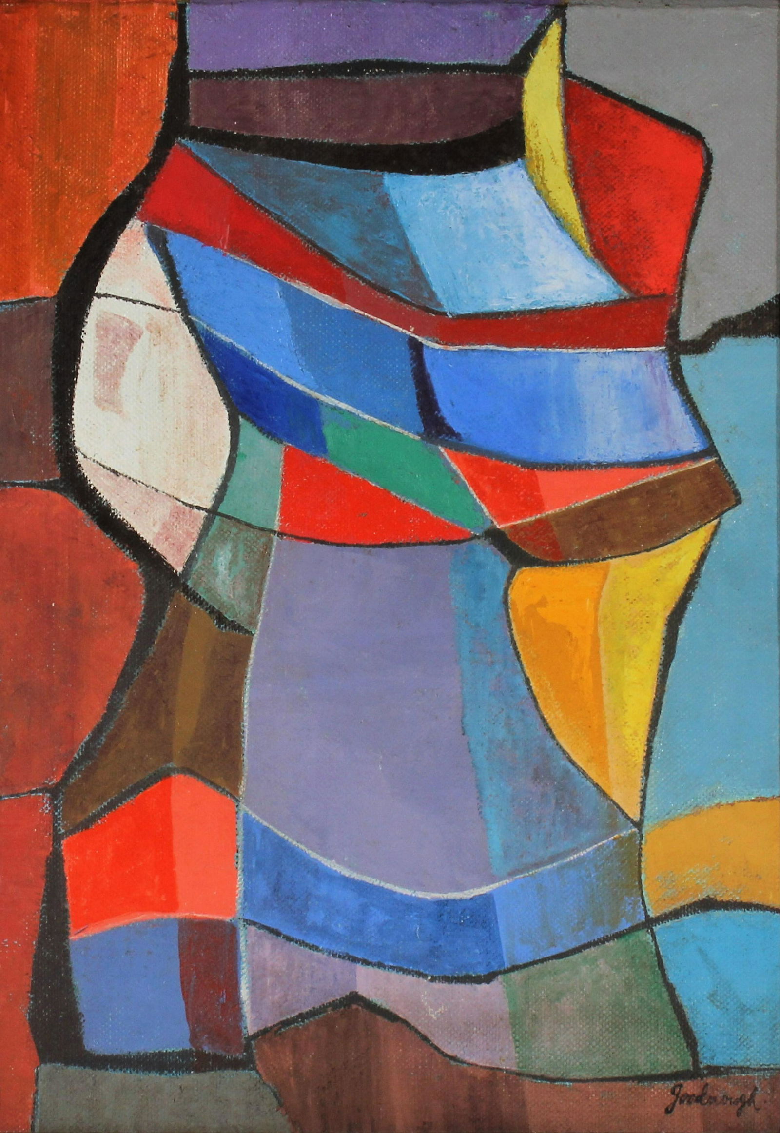 ROBERT GOODNOUGH - QUILTED TORSO - O/C (1 of 4)