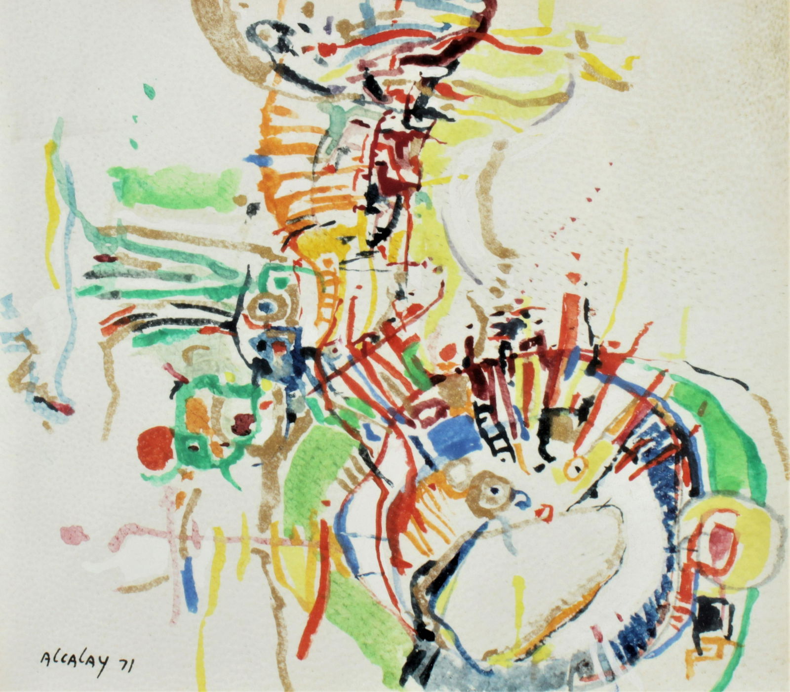 Albert Alcalay - Untitled Abstract (1 of 6)