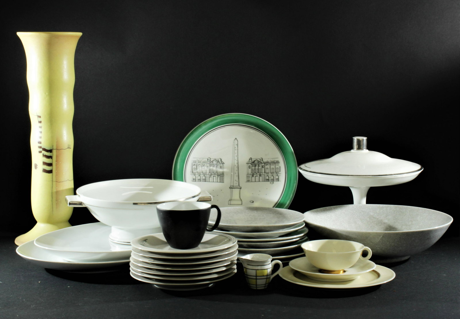 Art Deco Porcelain & Ceramics, Limoges & KPM (1 of 9)