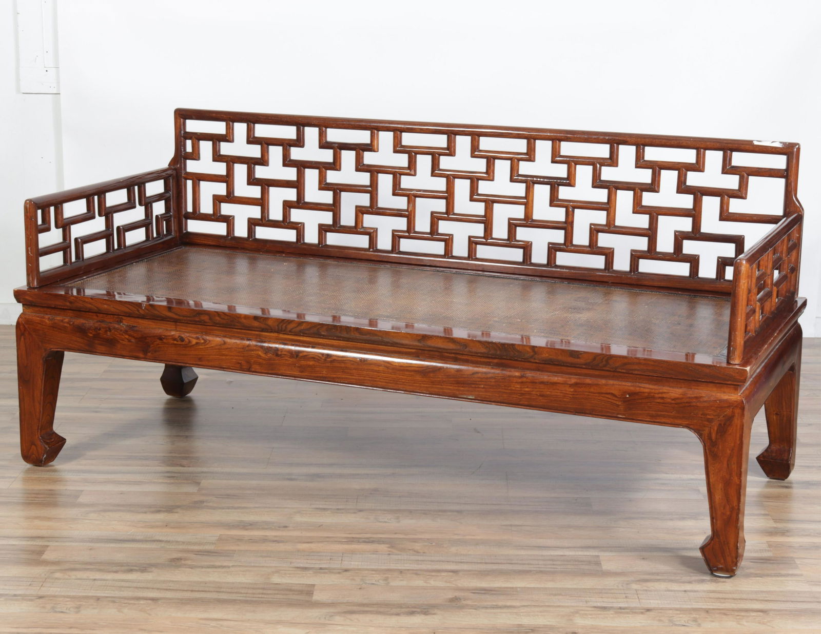 Chinese Elm Opium Bed (1 of 7)