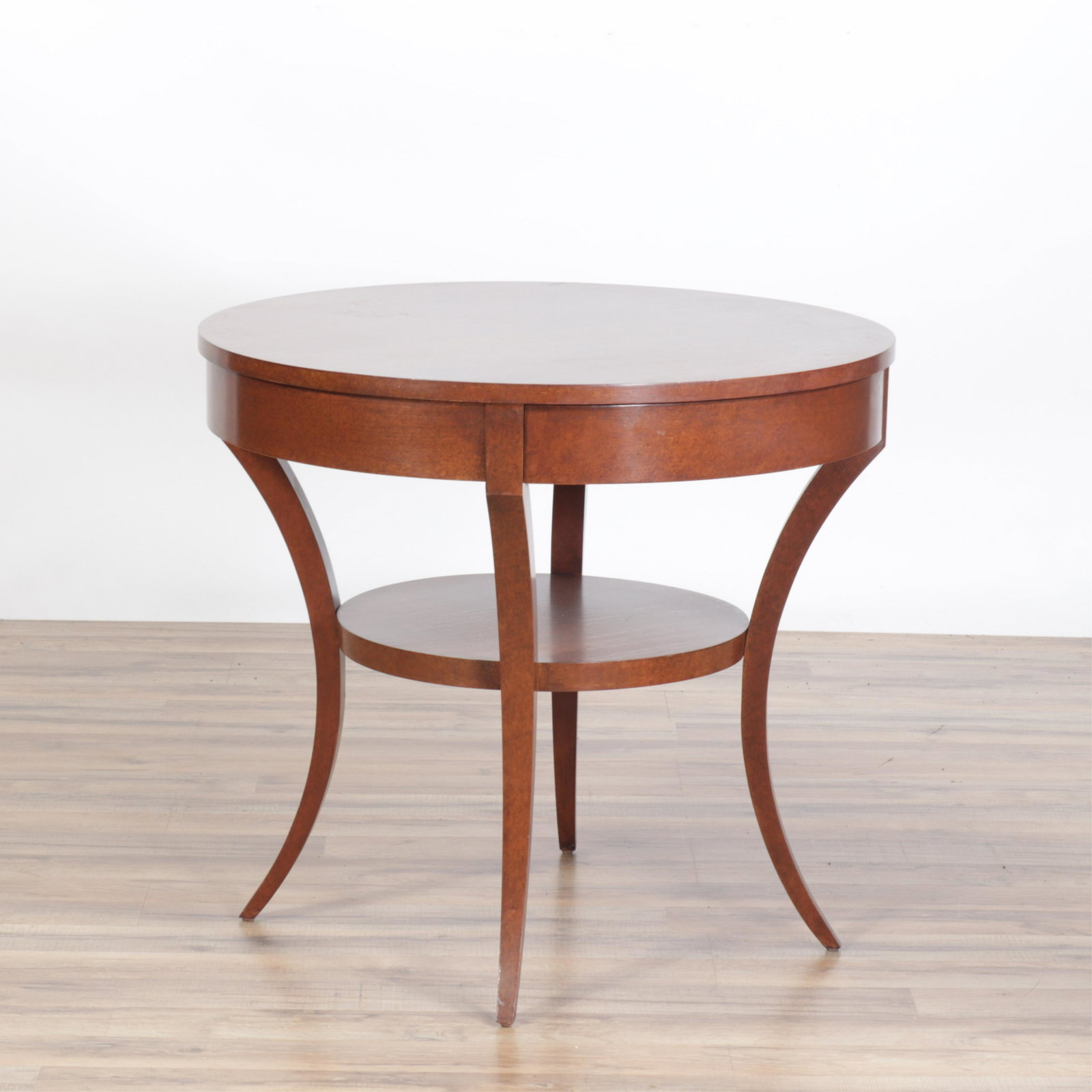 Davis Iatesta Cherry Occasional Table: Davis Iatesta Cherry Occasional Table Dimensions: 27" H x 30" dia.