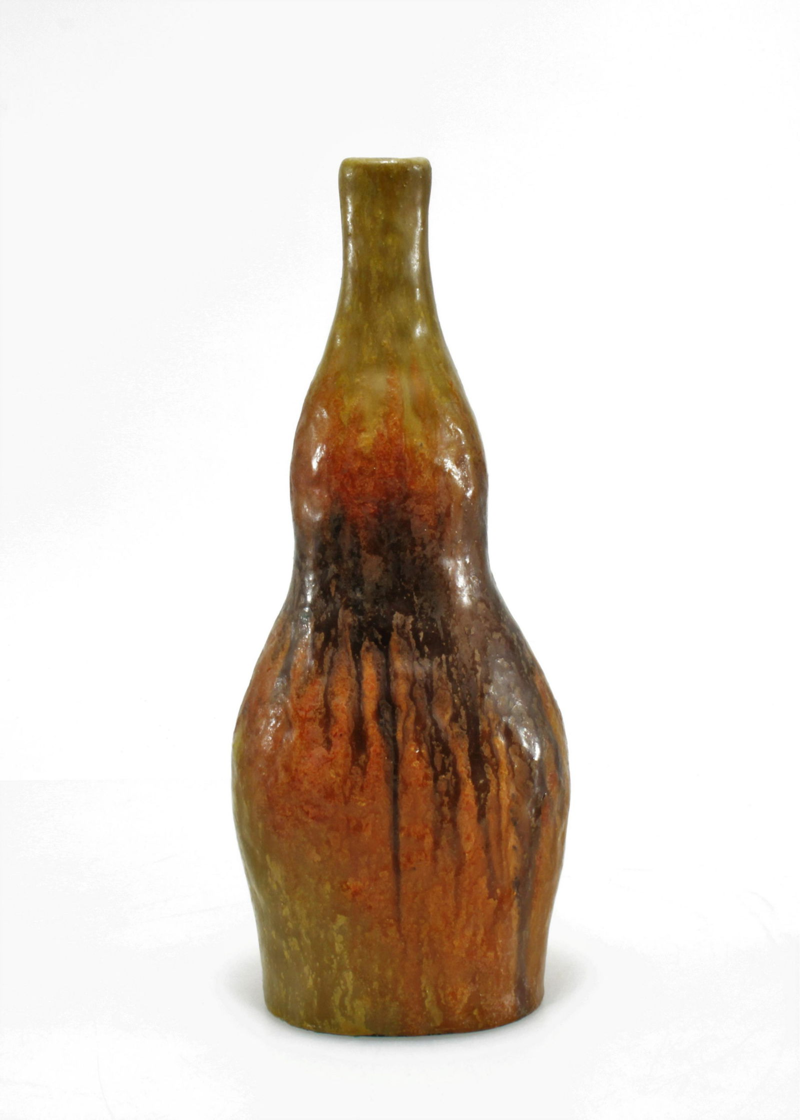 Marcello Fantoni for Raymor - Ceramic Vase: Marcello Fantoni for Raymor Ceramic Vase, signedDimensions: 12.5" H Property from the Estate of John 'Parker' Prindle, Jr., Boston, MA.