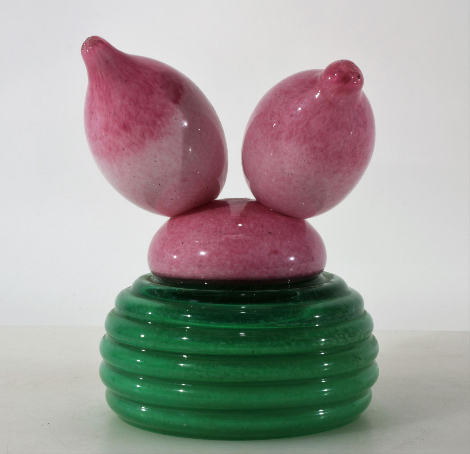 Memphis School - Art Glass Sculpture, poss. Shire (1 of 4)