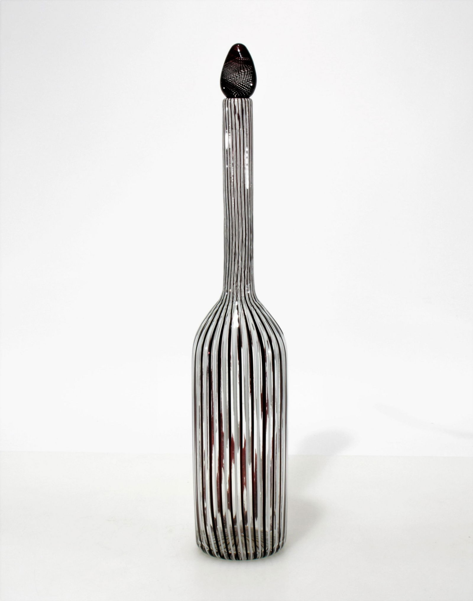 Venini Caned Glass Decanter, poss. Ponti, 1950 (1 of 4)