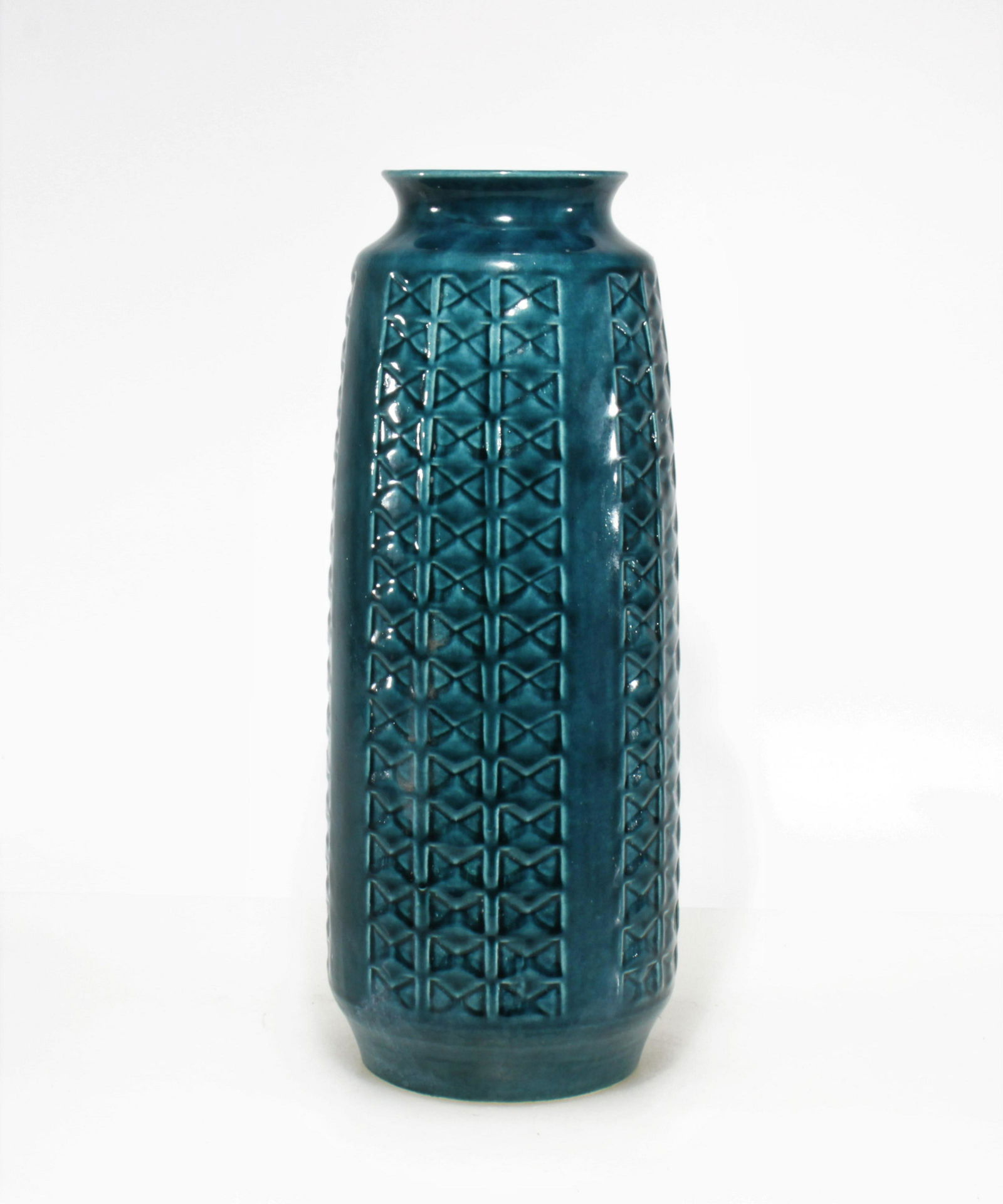 Bay West German Pottery Vase, Mid 20th C. (1 of 4)