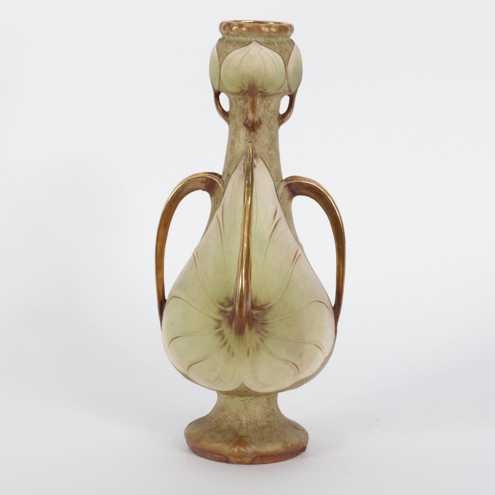 Paul Dachsel - Amphora Gilt Ceramic Vase (1 of 6)