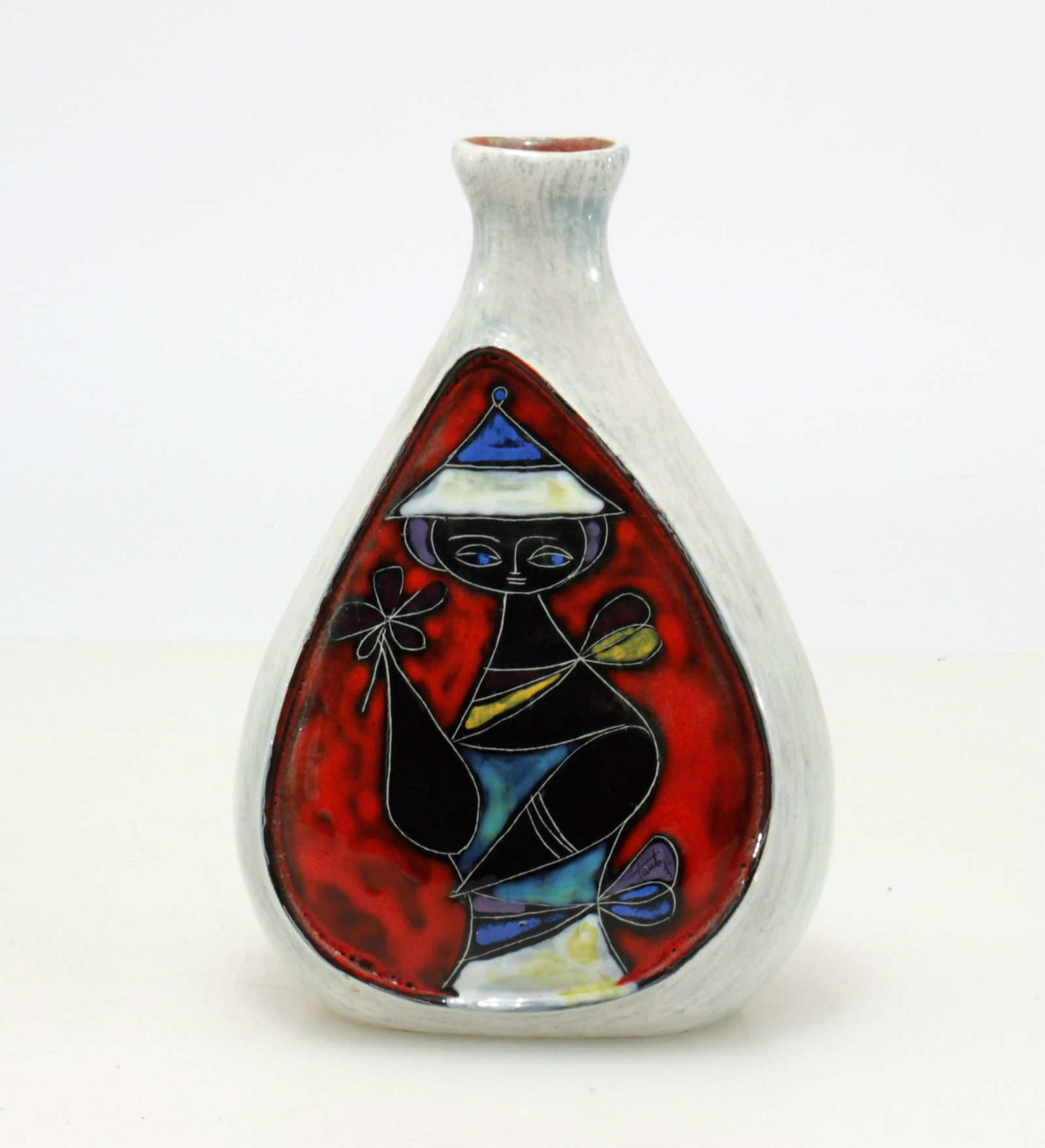 Marcello Fantoni - Ceramic Bottle Vase, 1965 (1 of 3)