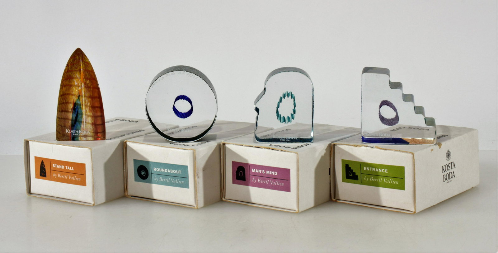 Bertil Vallien for Kosta Boda - Four Sculptures (1 of 7)