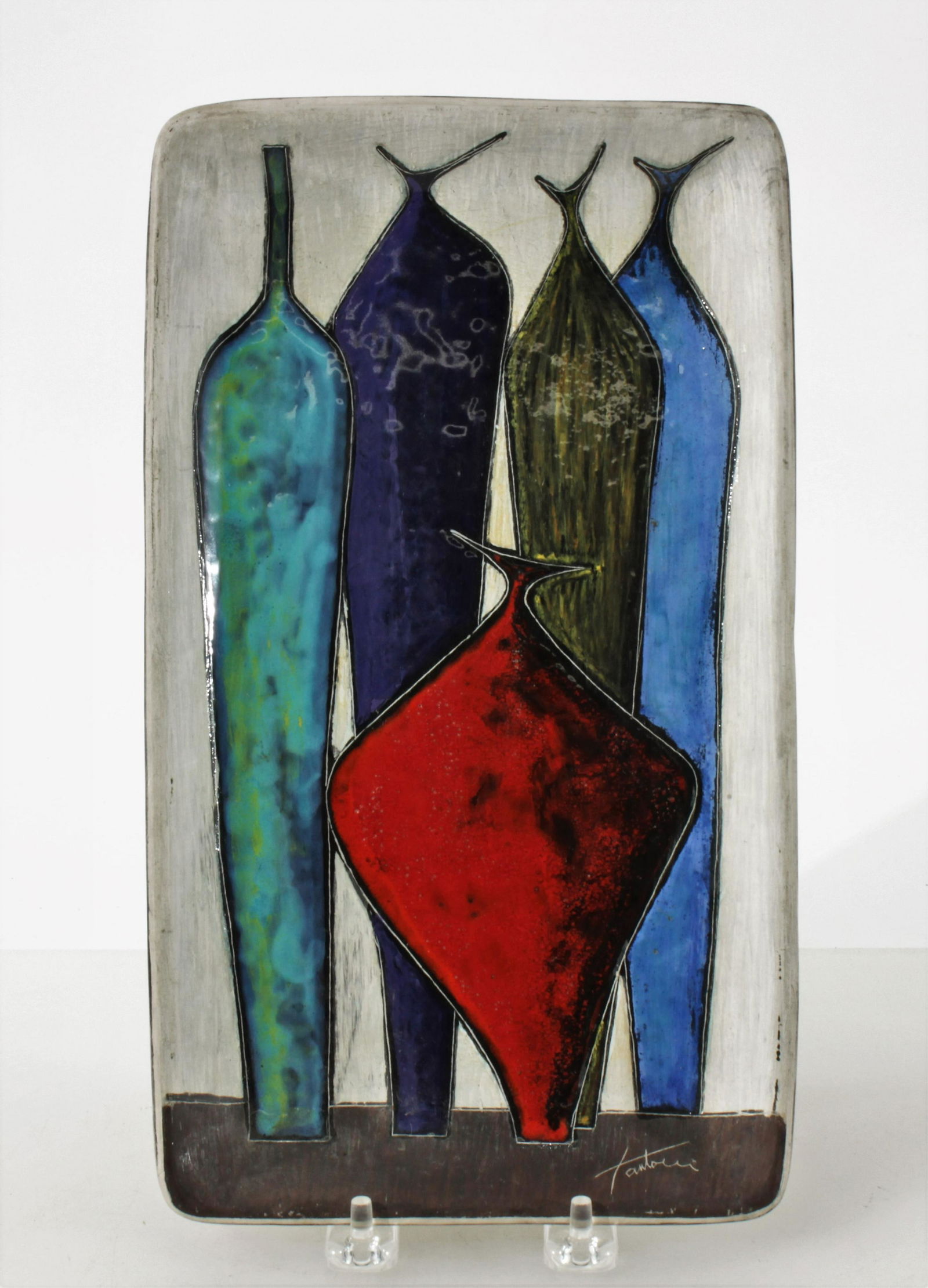 Marcello Fantoni - Ceramic Tray, 1965 (1 of 3)