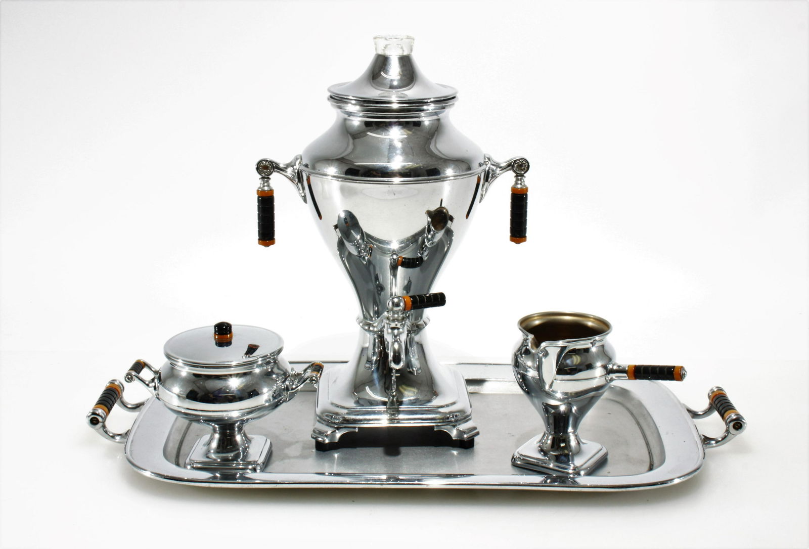 Manning Bowman Art Deco Coffee Service (1 of 5)