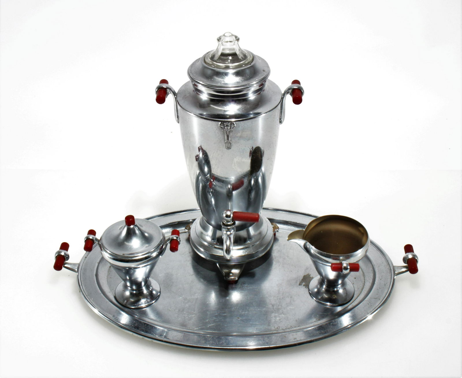 Manning Bowman Art Deco Coffee Service (1 of 7)
