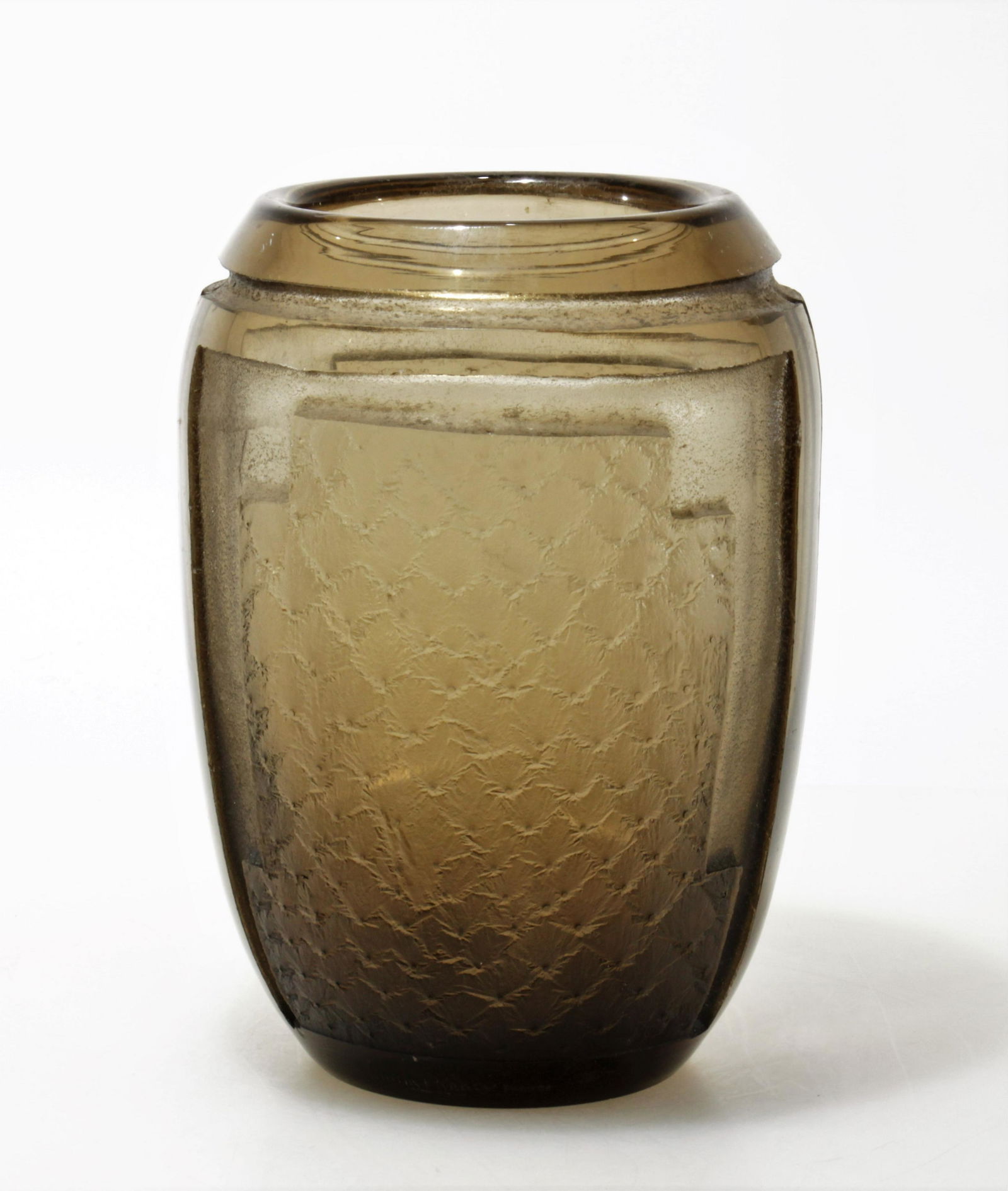 Daum Nancy - Etched Glass Vase, 1930 (1 of 7)