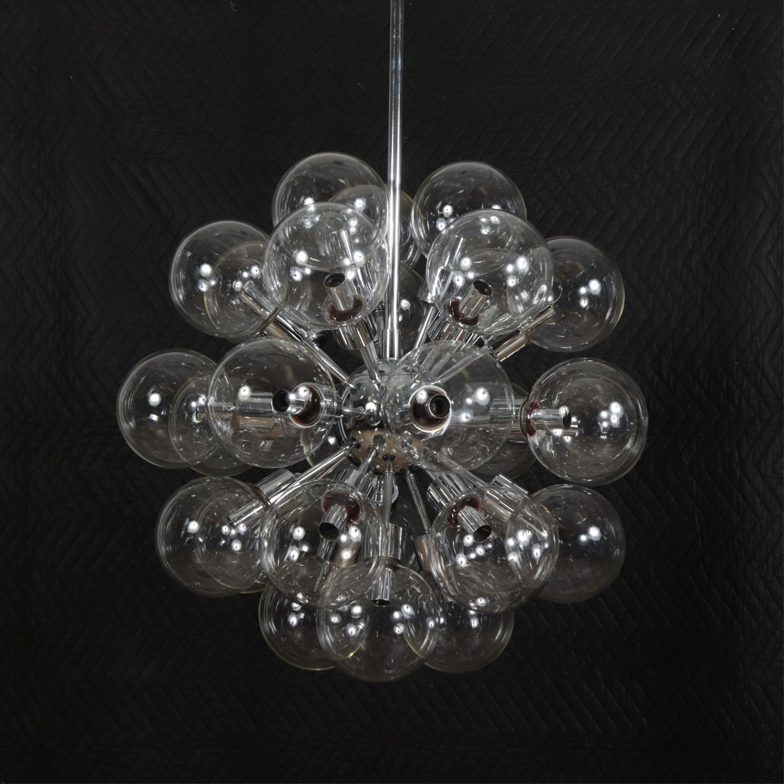 1970's Chrome 'Sputnik' Chandelier (1 of 9)