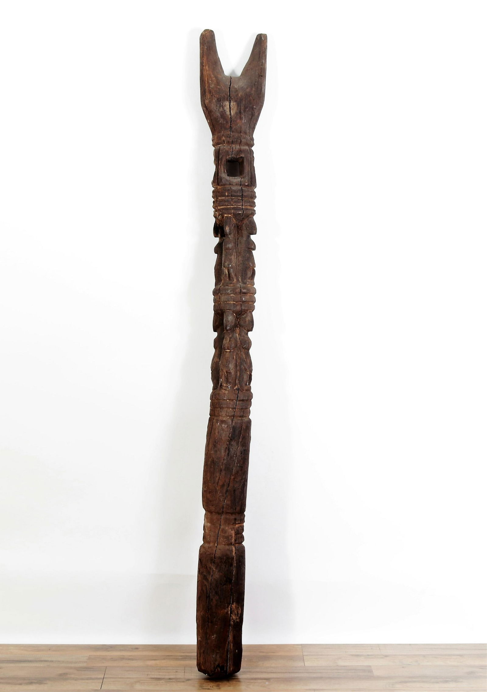 Dogon Carved Wood Post, Mali, 20th C. (1 of 4)
