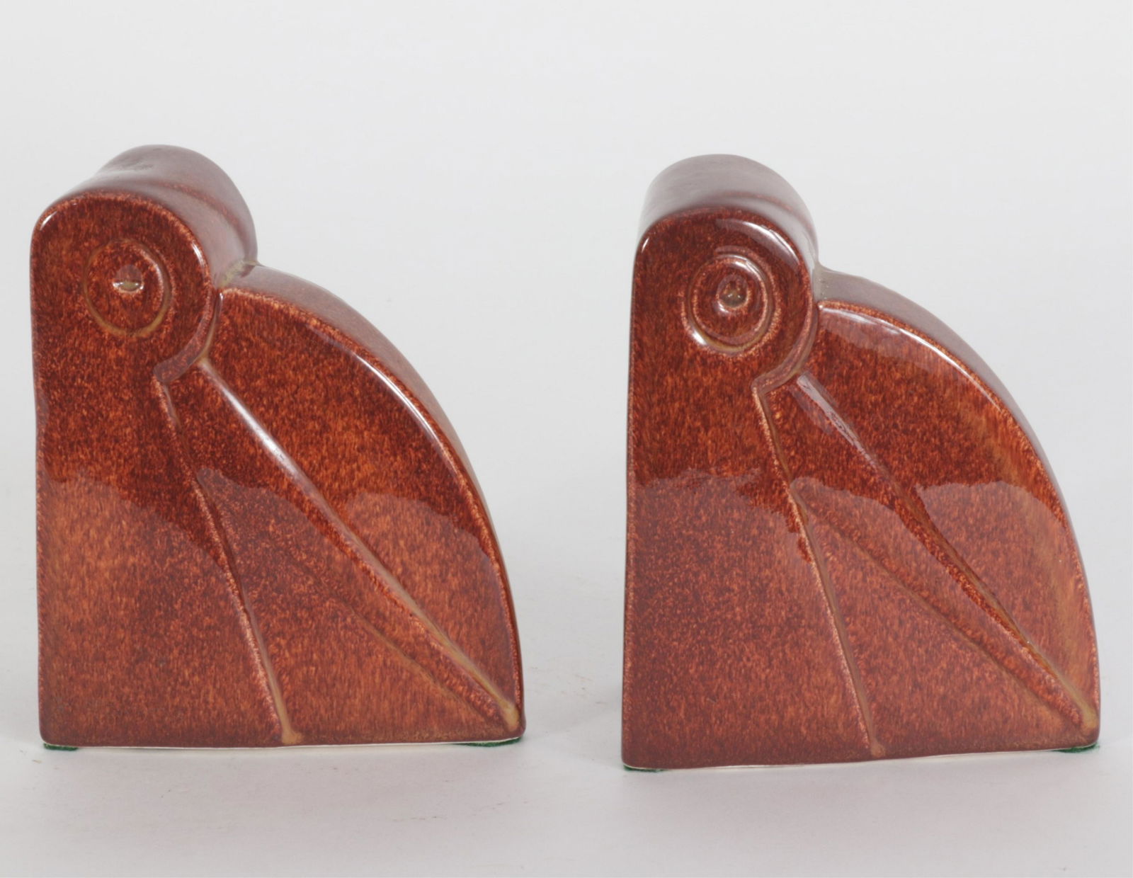 Cowan Pottery - Pair Pelican Bookends, Jacobson (1 of 4)