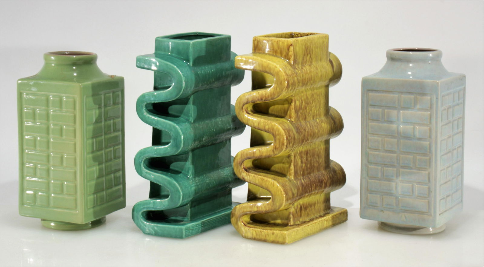 Gonder Pottery - 2 Pair Vases (1 of 3)