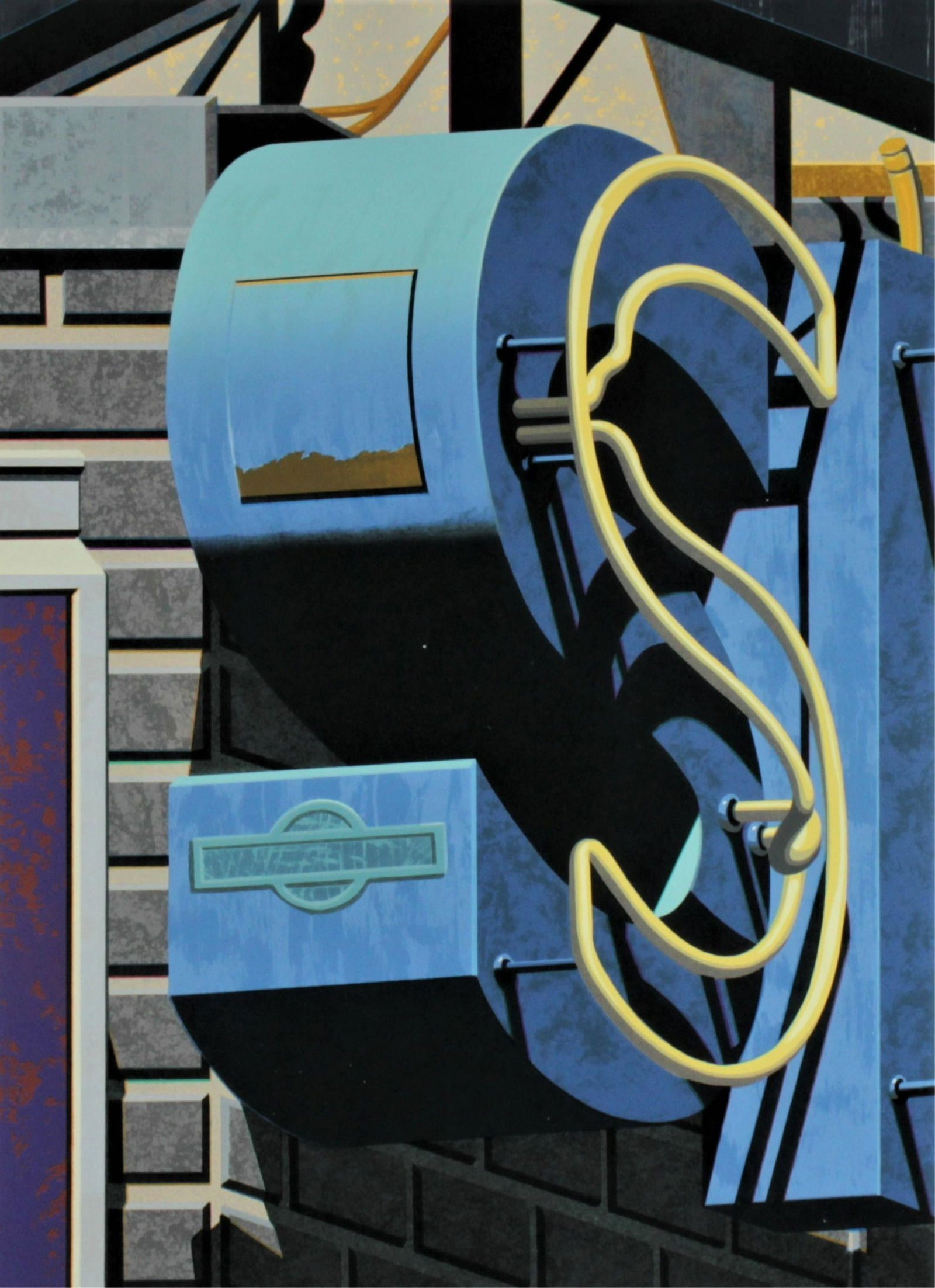 Robert Cottingham - Letter S (1 of 5)