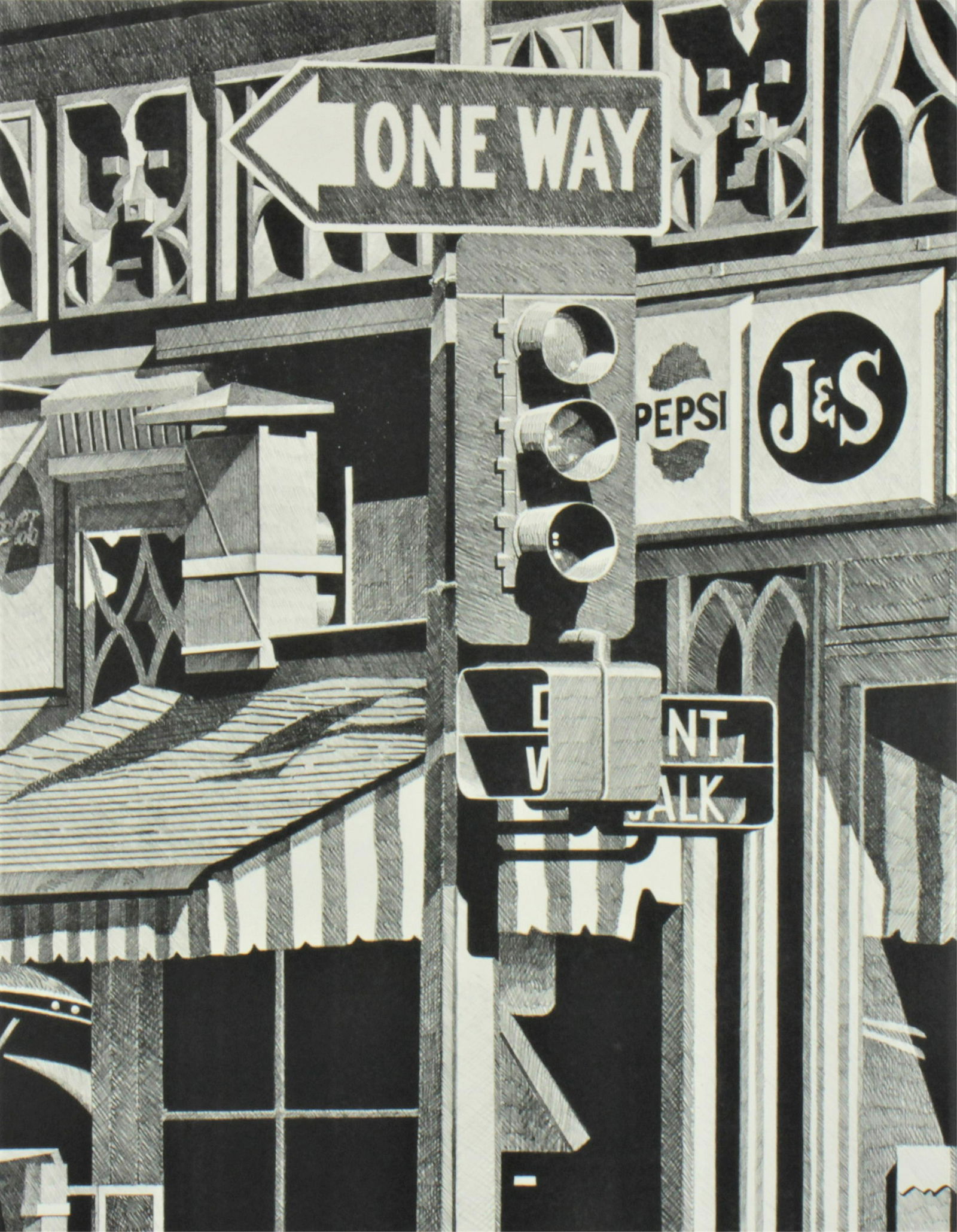 Robert Cottingham - ONE WAY (1 of 4)