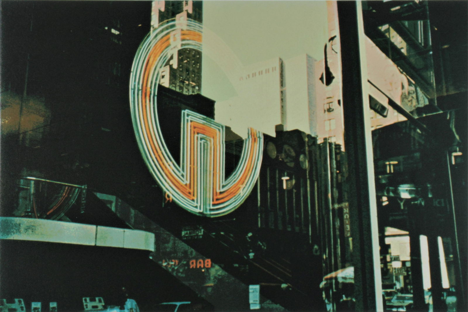 C.J. Yao - Greenwich Savings Bank: Chingjiang Yao (1941 - 2000). Greenwich Savings Bank from the Cityscapes Portfolio, color screenprint, signed in graphite lower right. Numbered 40 of 250 lower left. Dimensions: Sheet 22 x 28.75" Prop