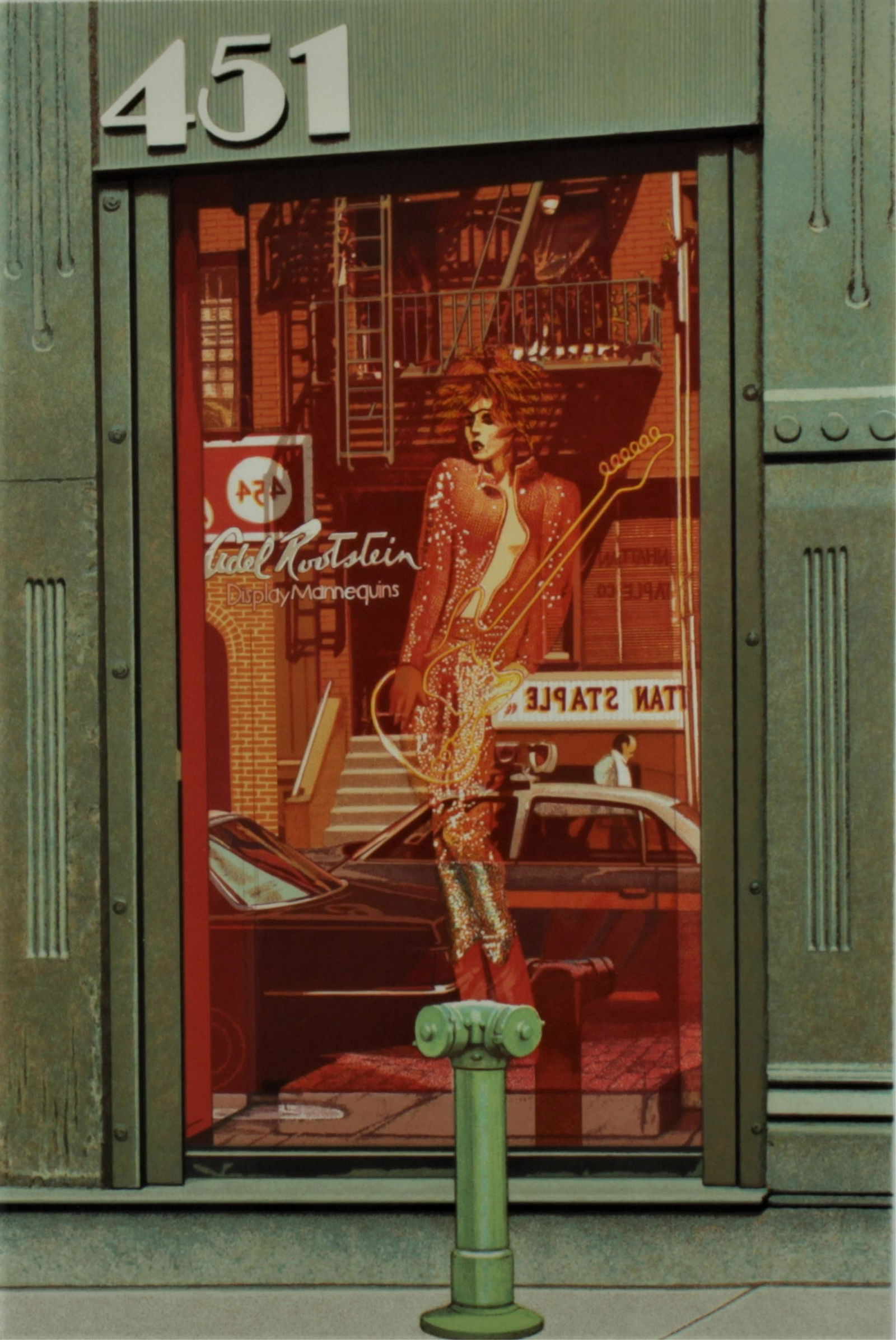 Tom Blackwell - Display Mannequins, Litho: Tom Blackwell (American, b 1938). Display Mannequins, Lithograph. Signed in graphite lower right, dated 1977. Edition 27 of 250Dimensions: 25 x 17" framed 33.5 x 24.75" Property from the Estate of Joh