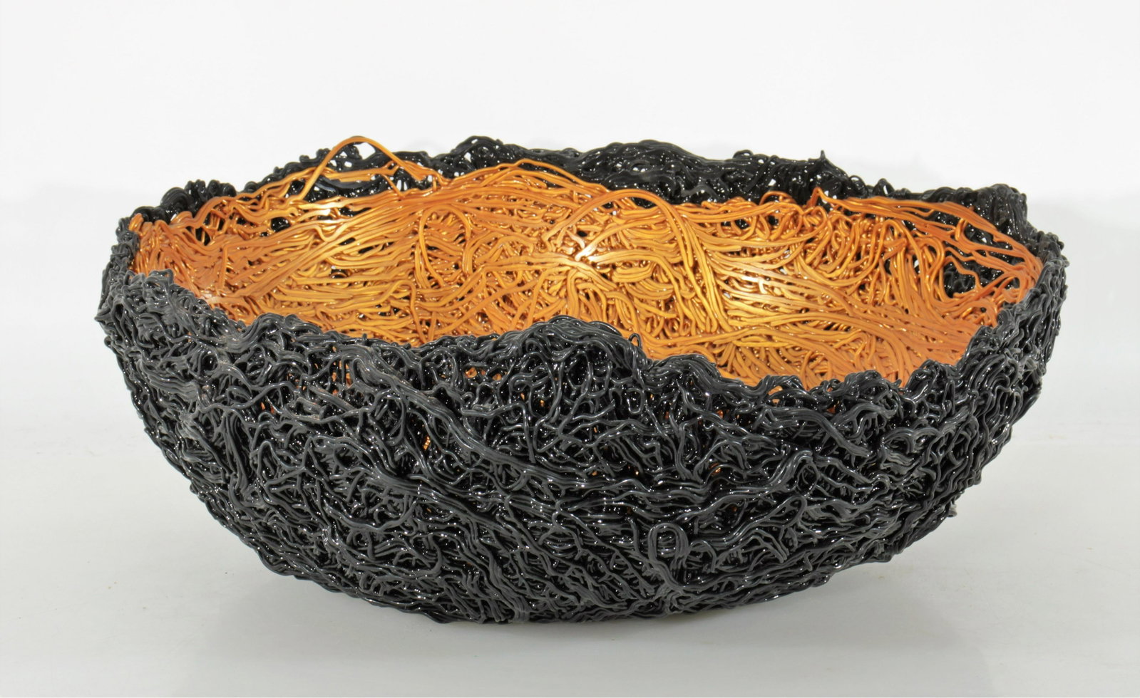 Gaetano Pesce - Fish Design Bowl: Gaetano Pesce (Italian, b 1939) Fish Design Synthetic Resin Bowl, numbered 5 of 2000. Dimensions: 8" H x 22" diam Property from the Estate of John 'Parker' Prindle, Jr., Boston, MA.