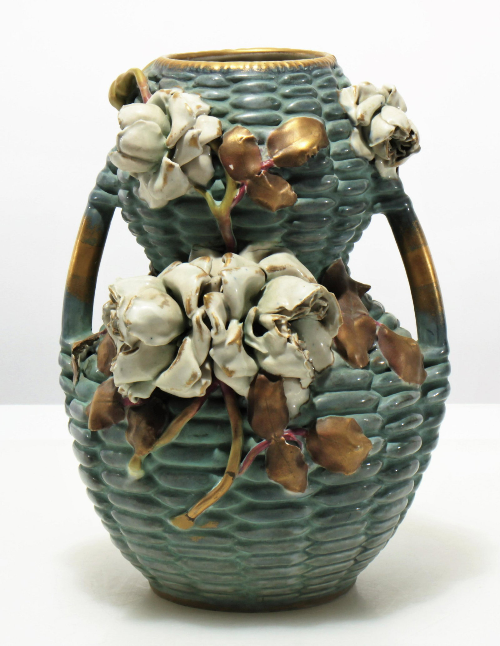 Paul Dachsel - Amphora Porcelain Vase: Paul Dachsel Amphora Porcelain Vase, 1904-1911, impressed 2099 DI & Teplitz-Turn mark Dimensions: 10" H Property from the Estate of John 'Parker' Prindle, Jr., Boston, MA.