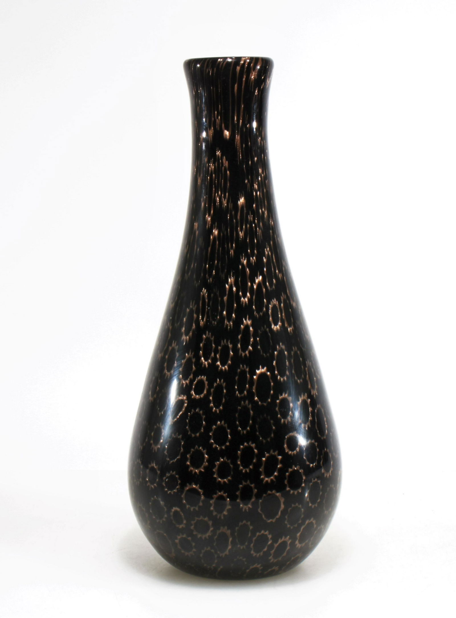 Attr. Vittorio Ferro - Glass Vase: Attributed Vittorio Ferro Glass Vase, unsignedDimensions: 11" H Property from the Estate of John 'Parker' Prindle, Jr., Boston, MA.