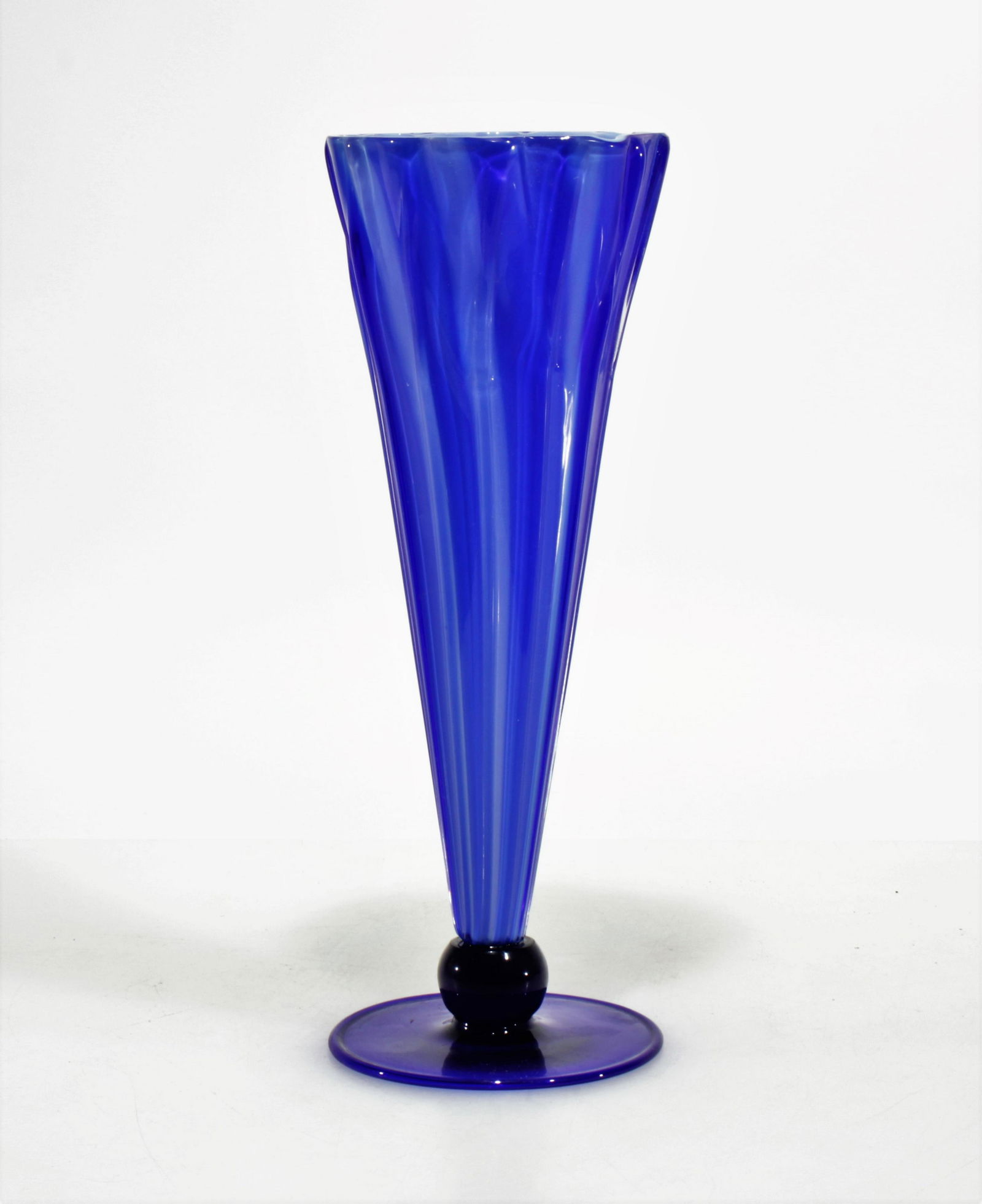 Peter Shire Vistosi - Glass Pedestal, 1990: Peter Shire Vistosi Glass Pedestal, circa 1990, inscribed Peter Shire x Vistosi 2/4Dimensions: 11.75" H Property from the Estate of John 'Parker' Prindle, Jr., Boston, MA.
