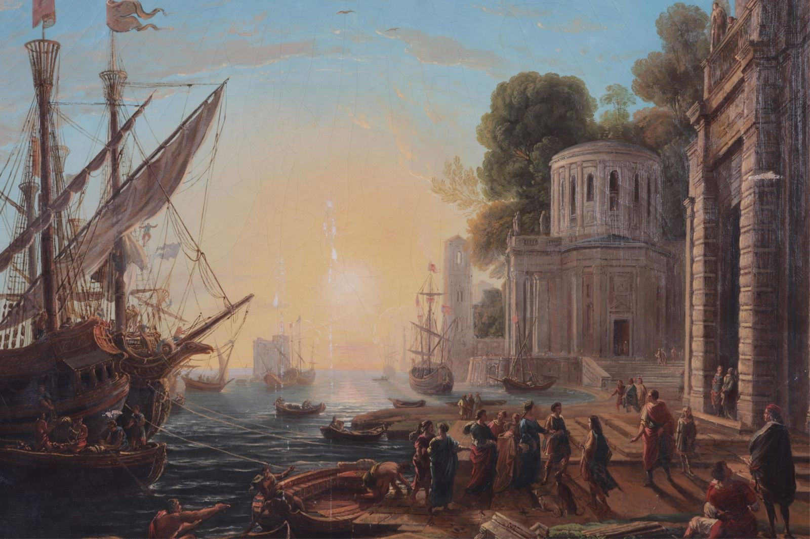 Aftr Claude Lorrain, Cleopatra Disembarking, O/C (1 of 12)