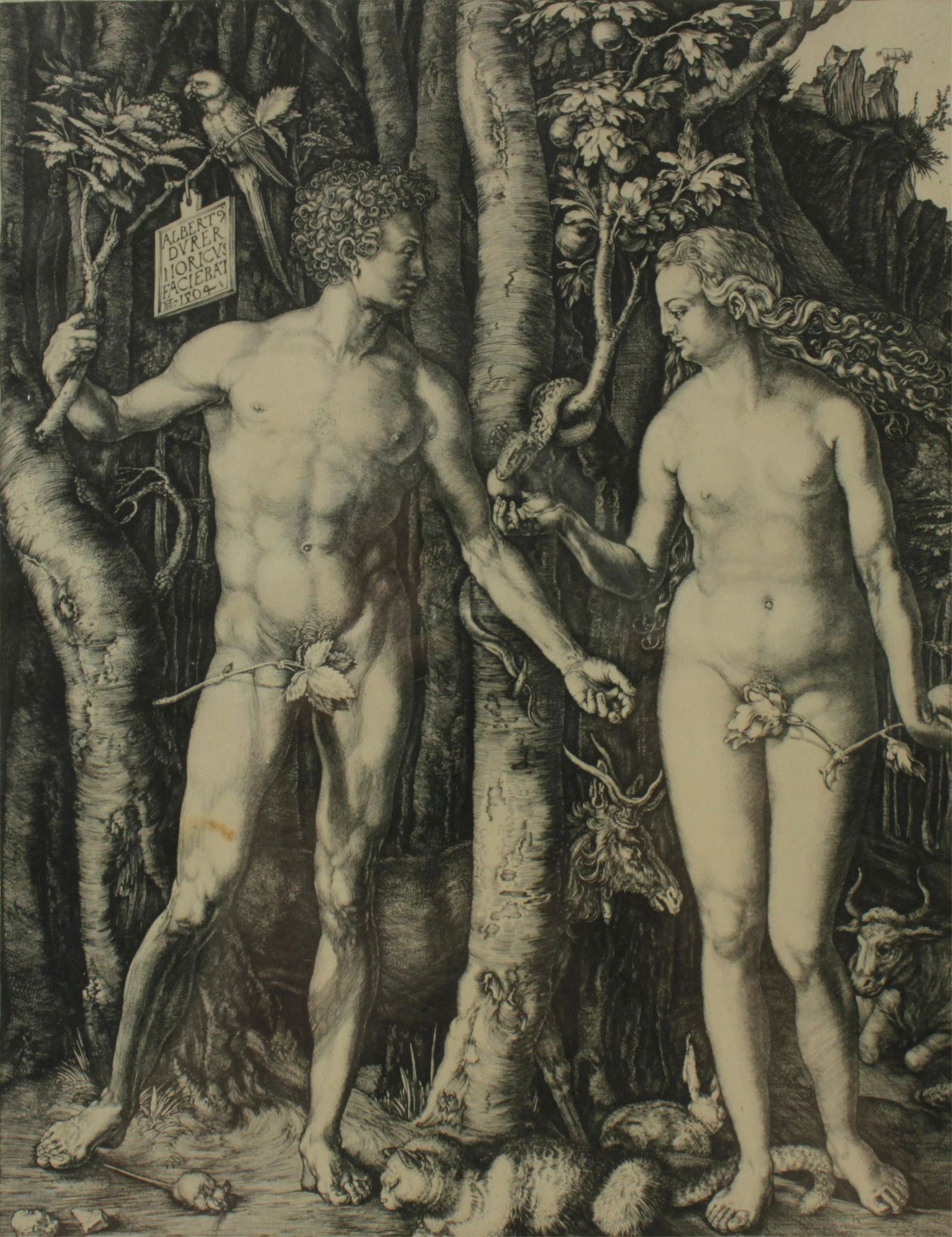 Albrecht Durer - Adam and Eve (1 of 9)