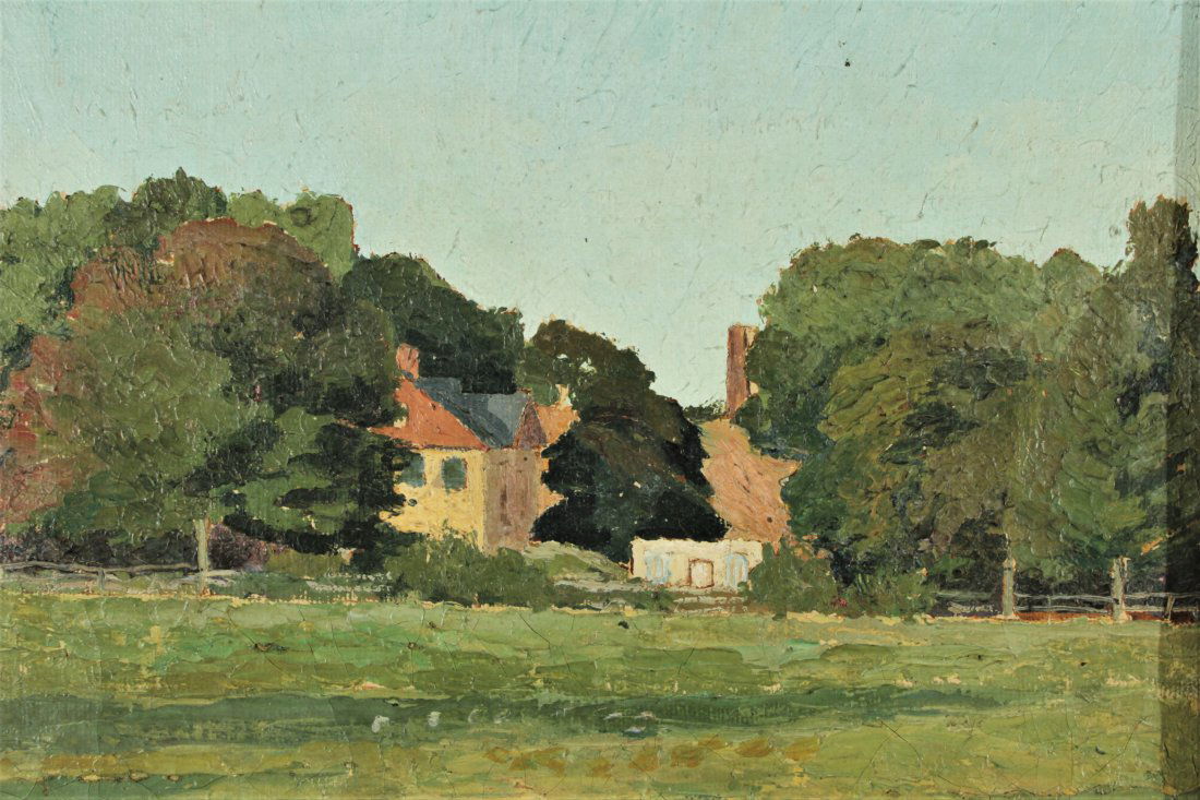 J.G. McManus (American 1882-1958) Landscape O/C (1 of 3)