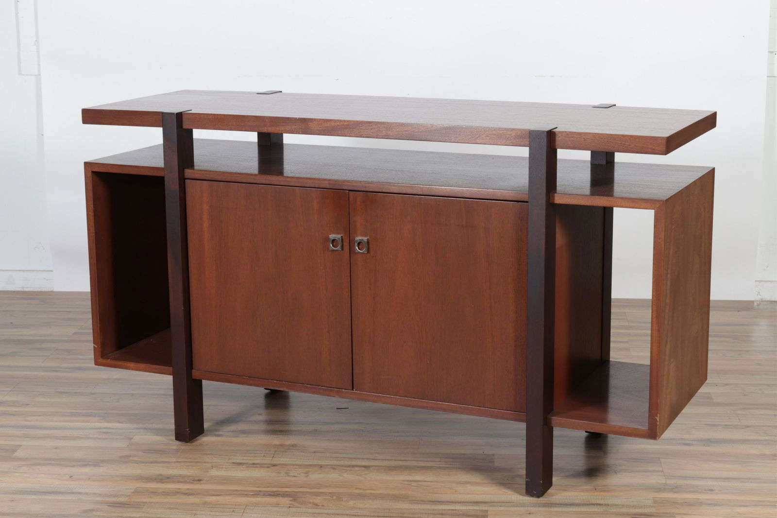 Contemporary Bruce Knowlton Walnut Cabinet (1 of 7)