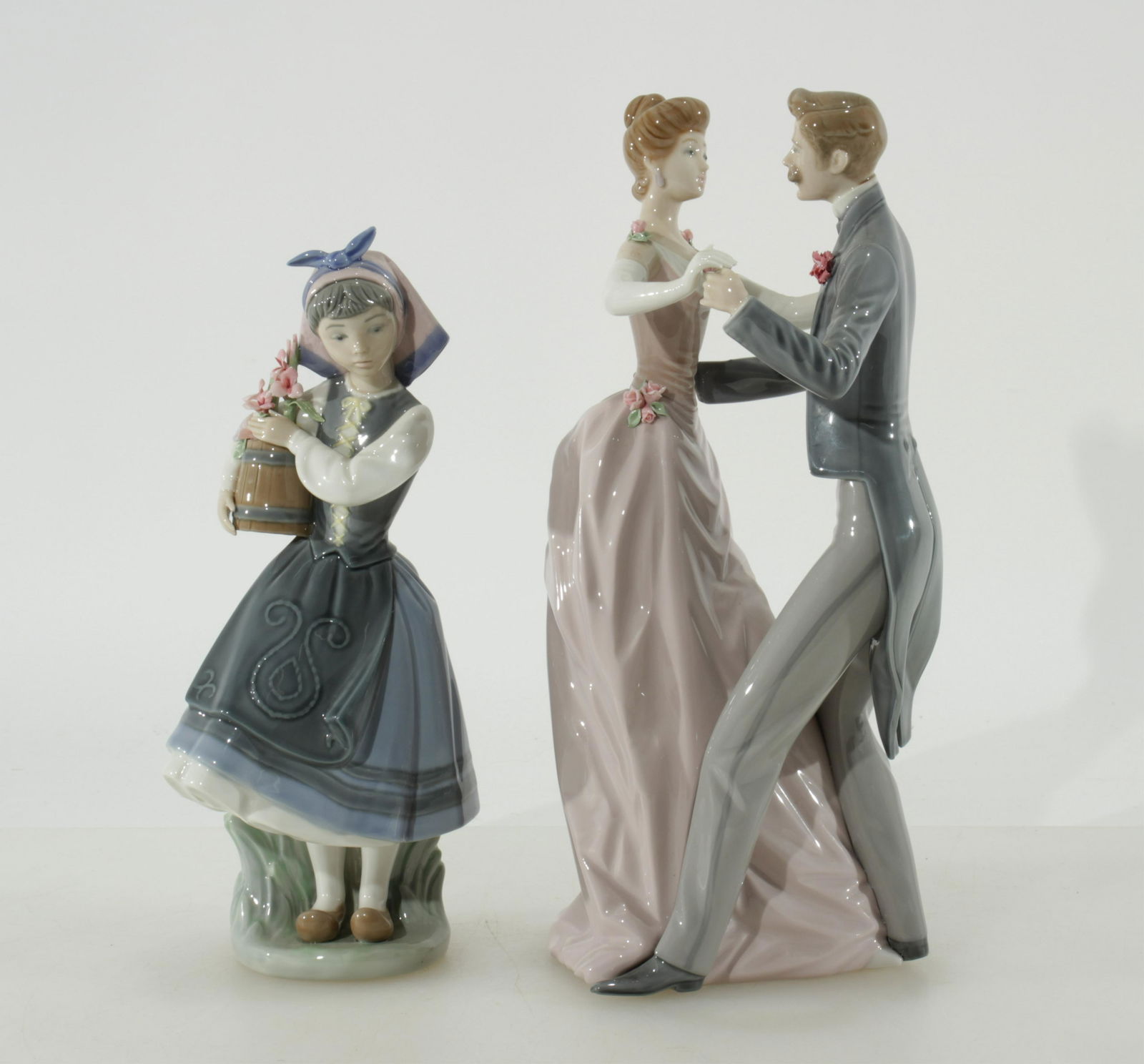 Lladro Porcelain Couples Dancing & Flower Girl (1 of 6)