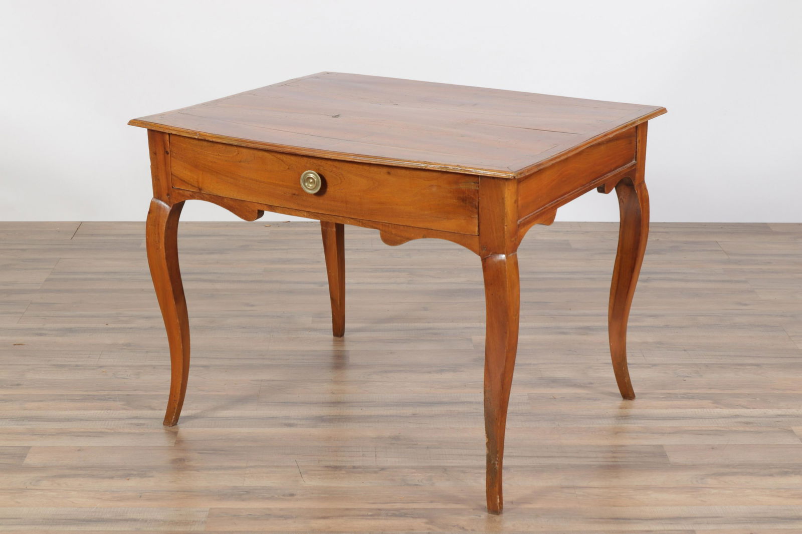 French Provincial Cherry Side Table, 19th C. (1 of 9)