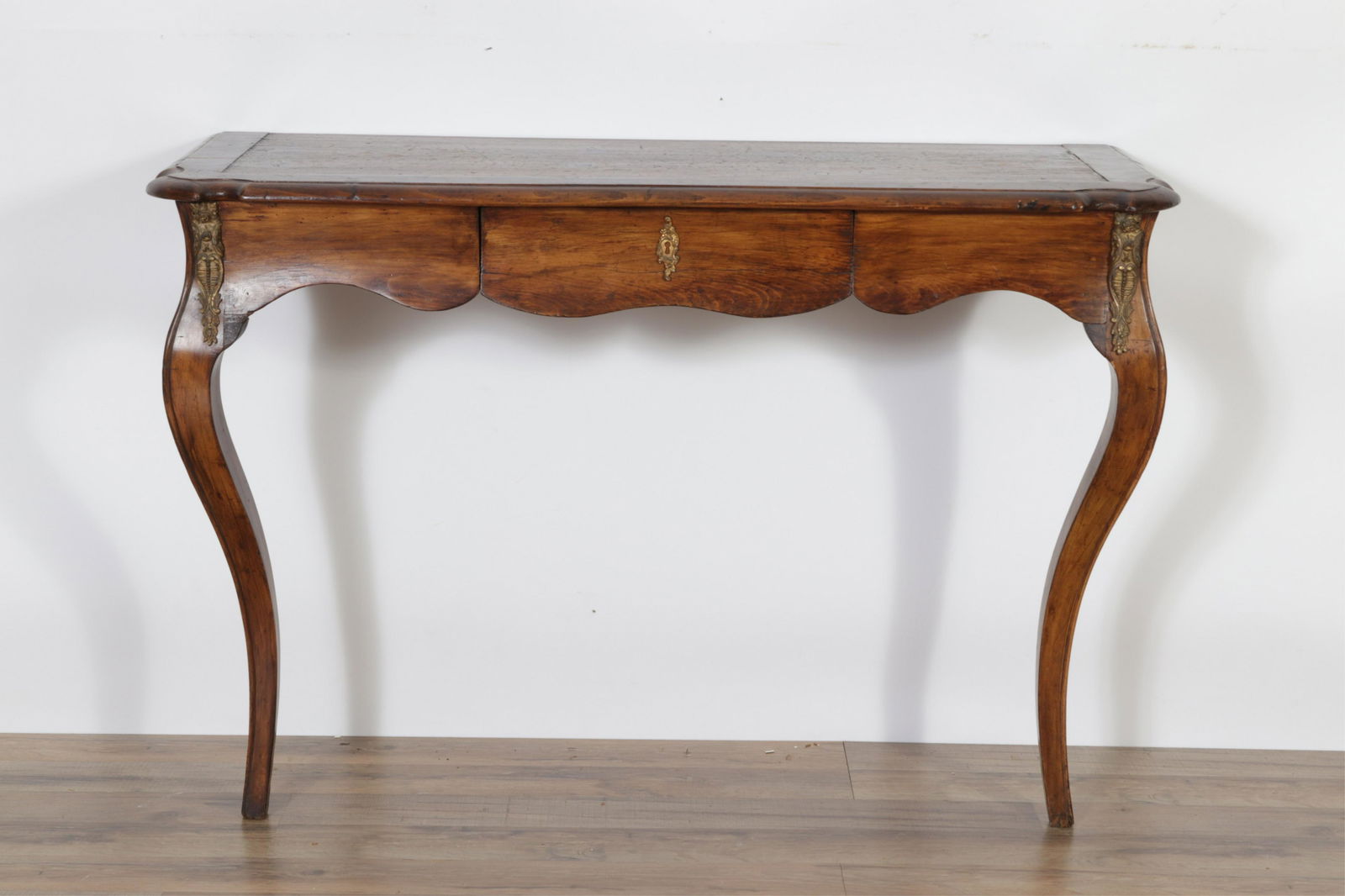 Rococo Style Gilt Metal Mounted Pine Console (1 of 5)