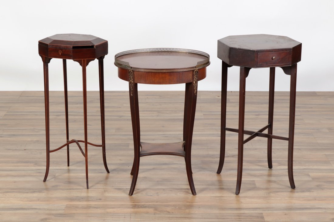 Early-Mid. 20th C. Wood Occasional Tables (1 of 11)