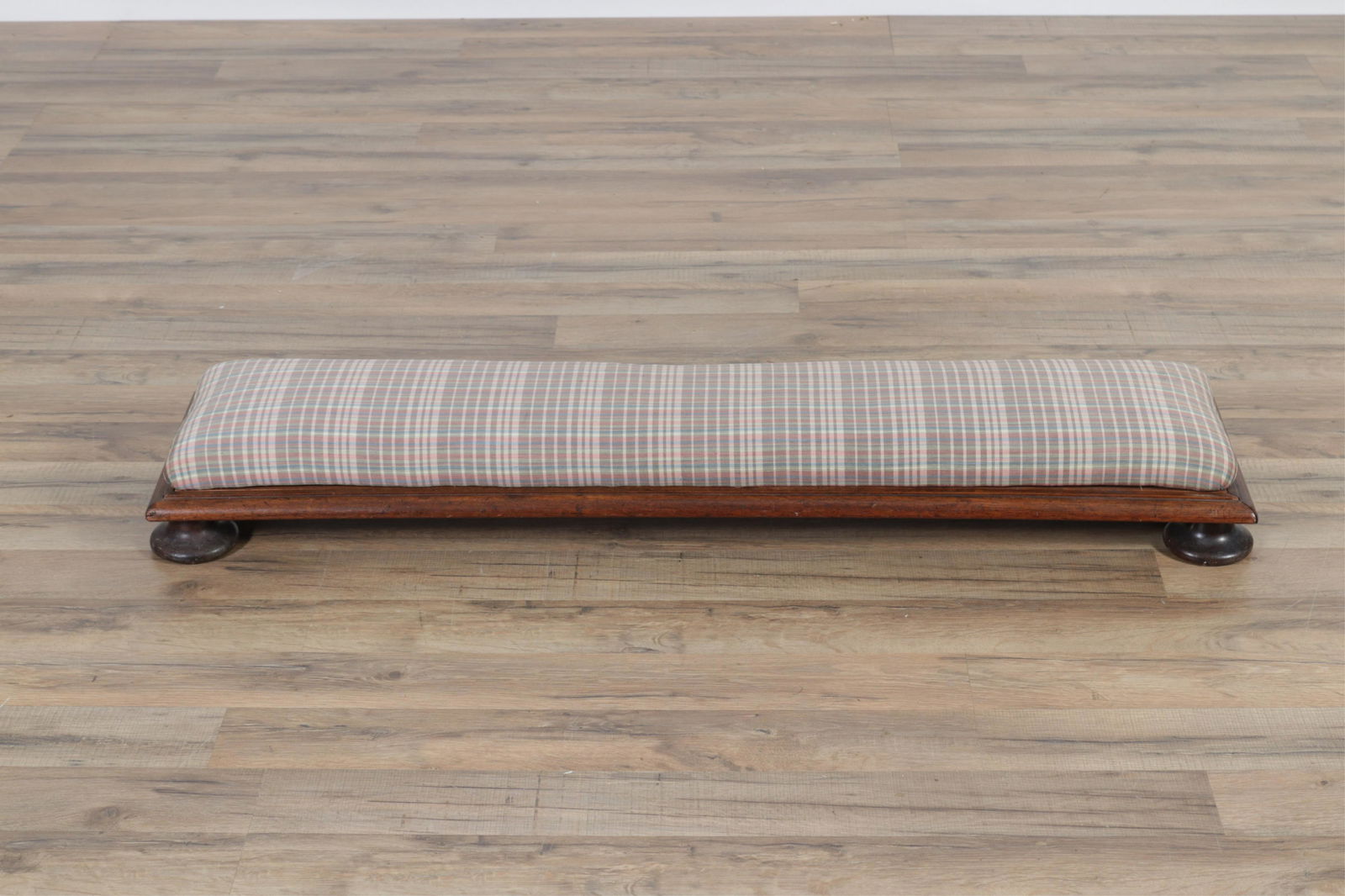 Victorian Mahogany Footstool, 19th C. (1 of 5)