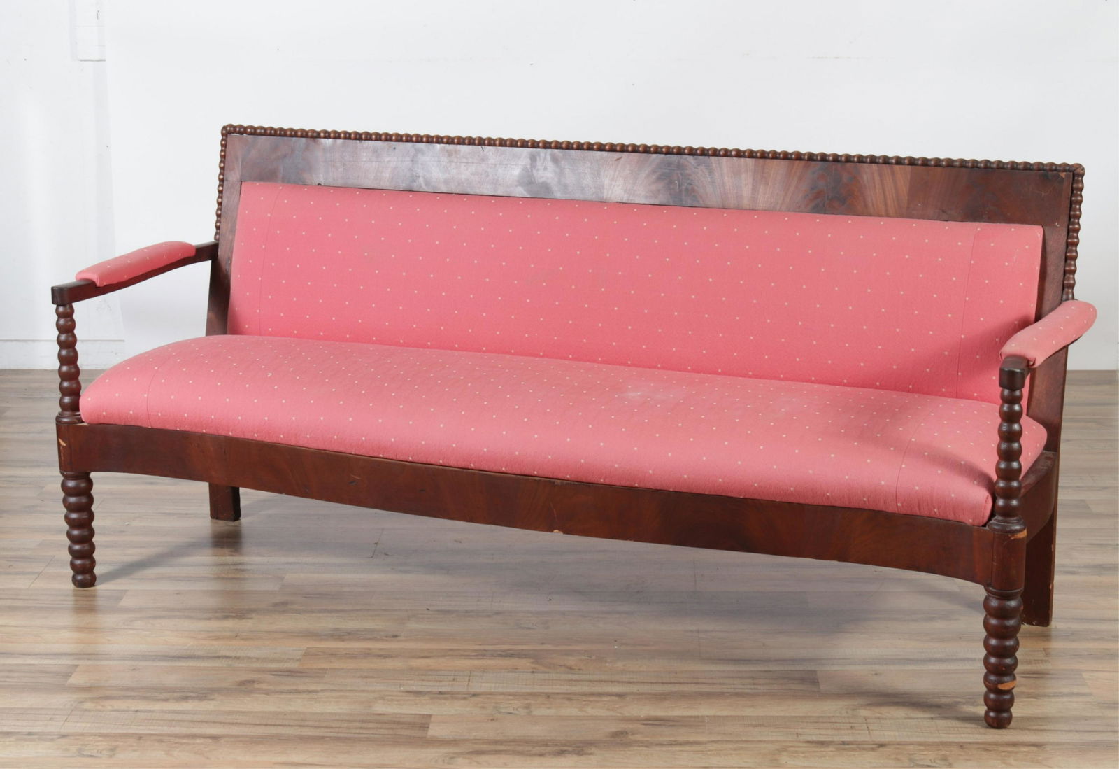 Antique Victorian Upholstered Settee (1 of 10)